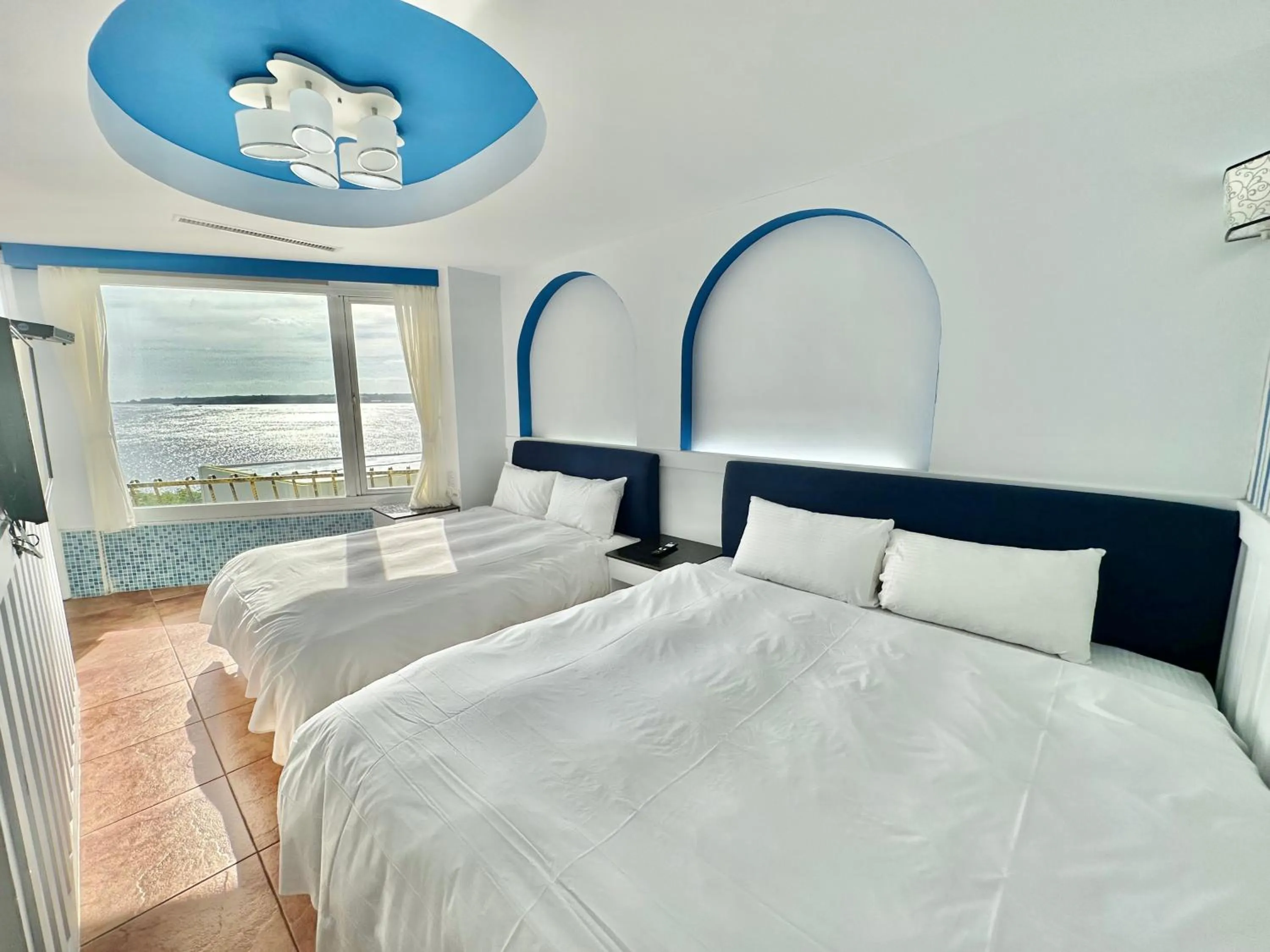 Bed in 南灣飯店 Kenting Nanwan Hotel