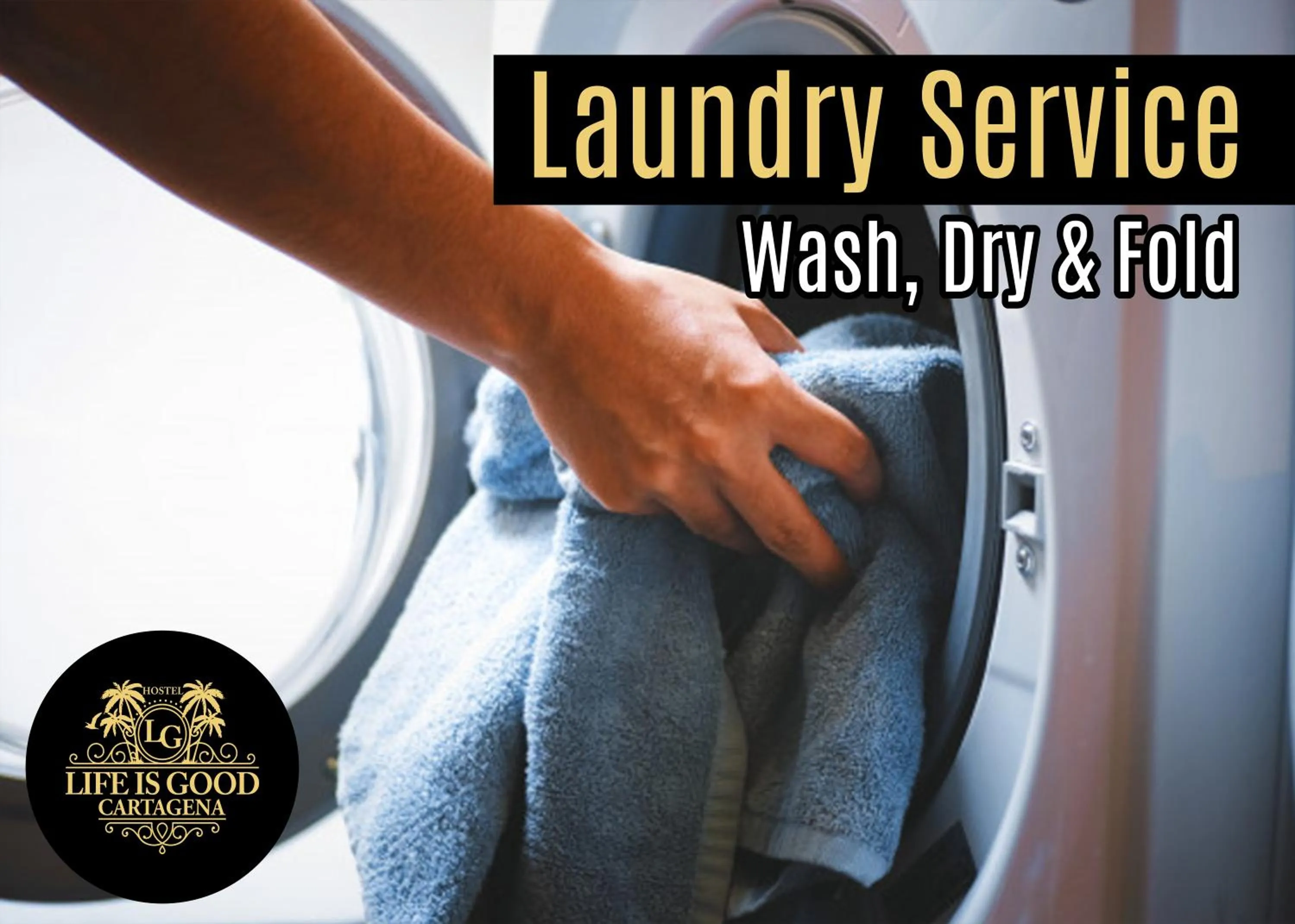 Property building in Life is Good Cartagena Hostel