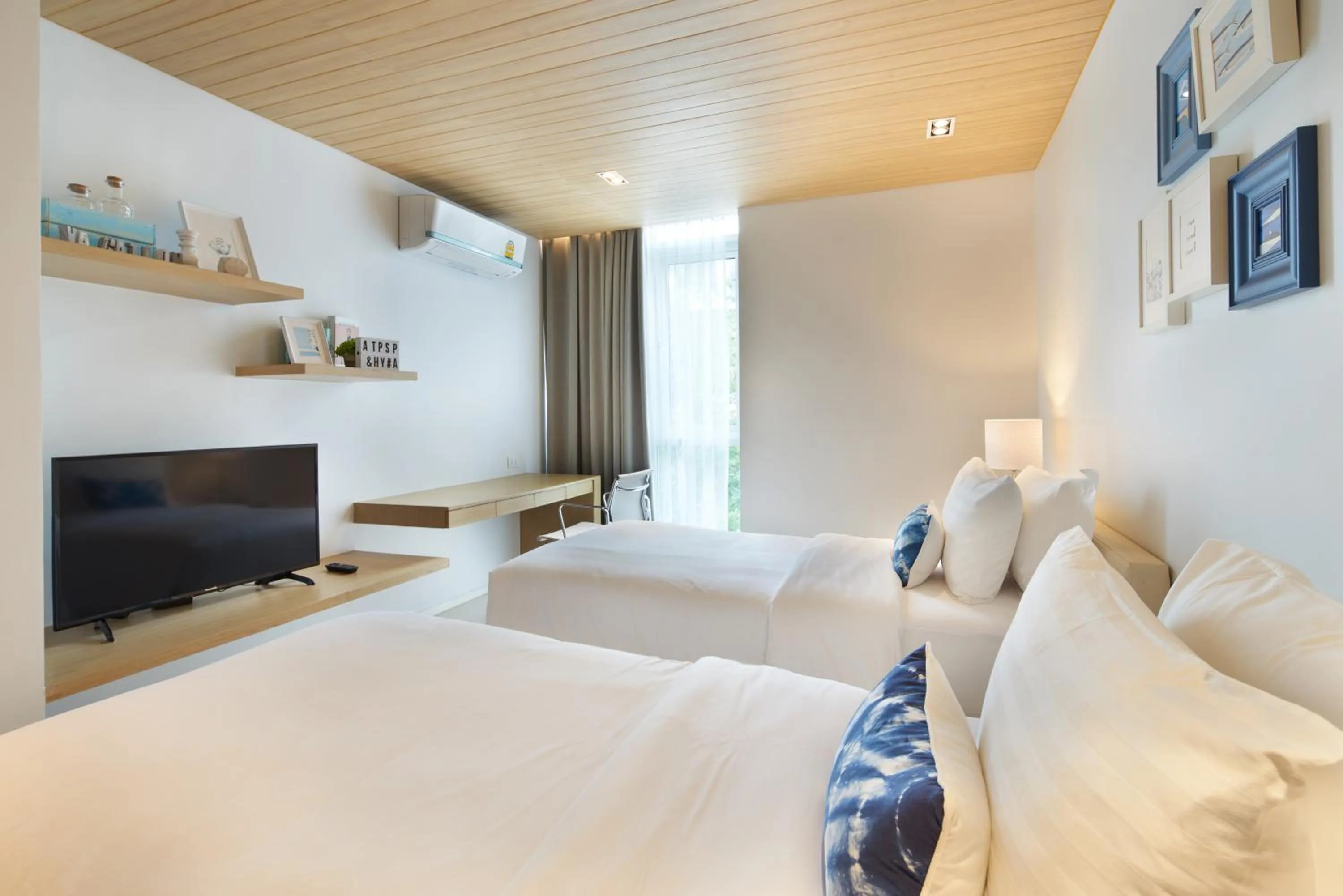 Bed in Veranda Residence Pattaya Pool Villa