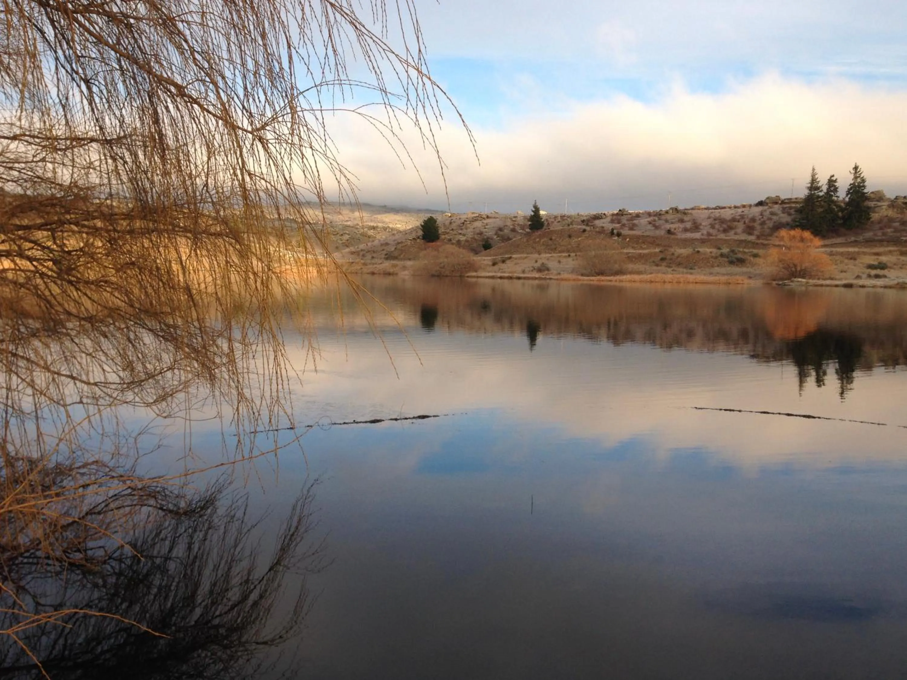 Lake view in Lye Bow Lake Suite