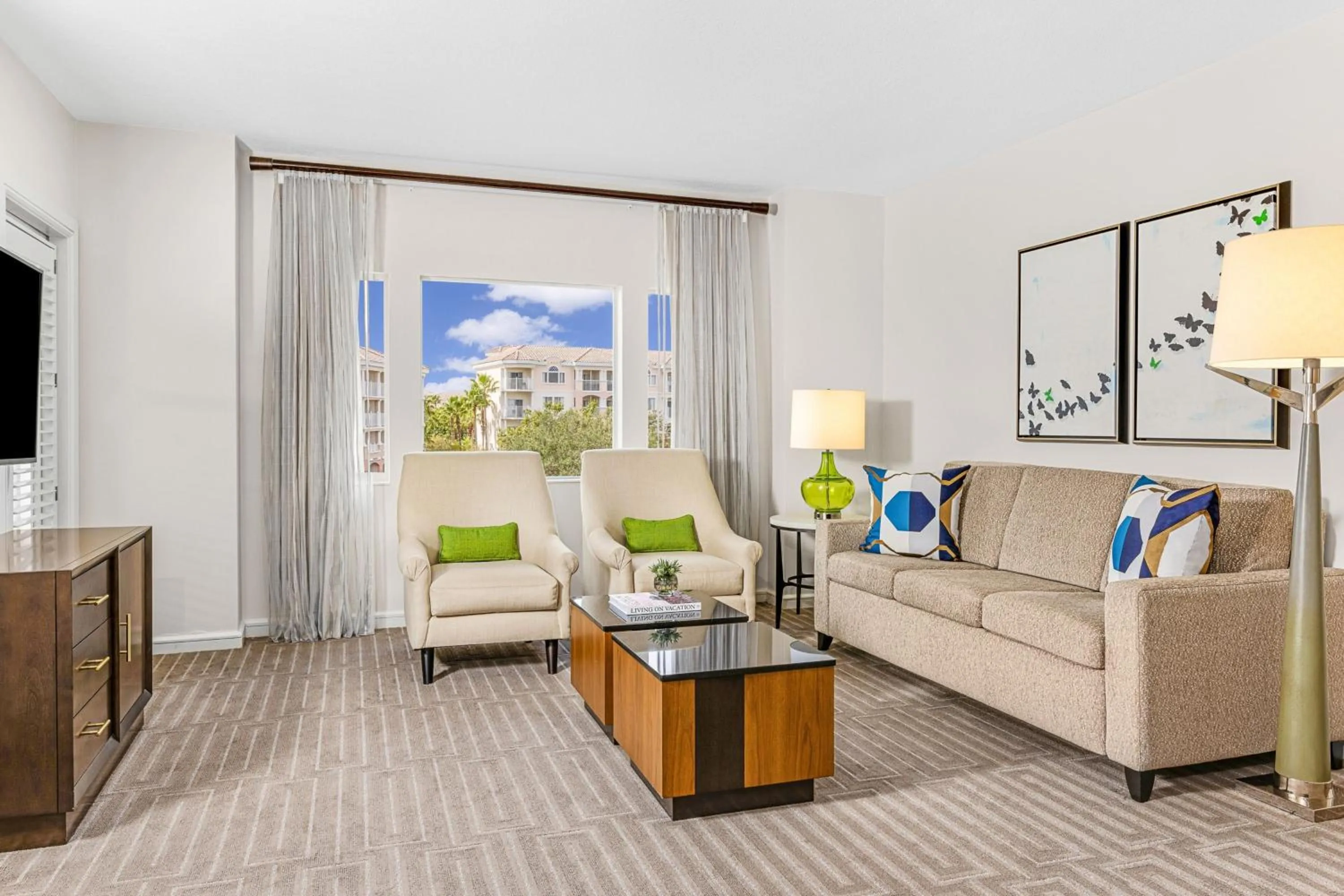 Living room in Marriott's Grande Vista