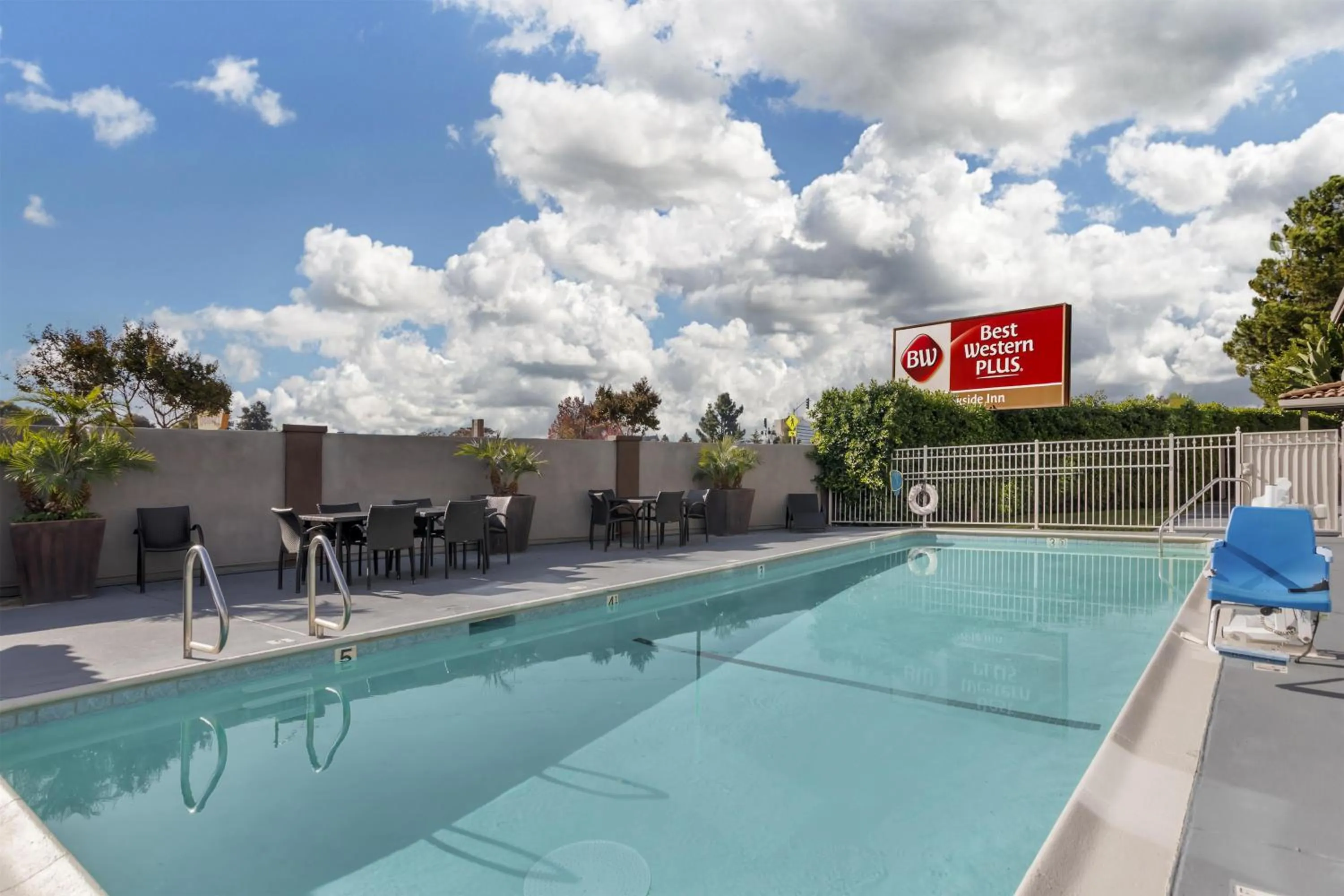 Pool view in Best Western Plus Brookside Inn