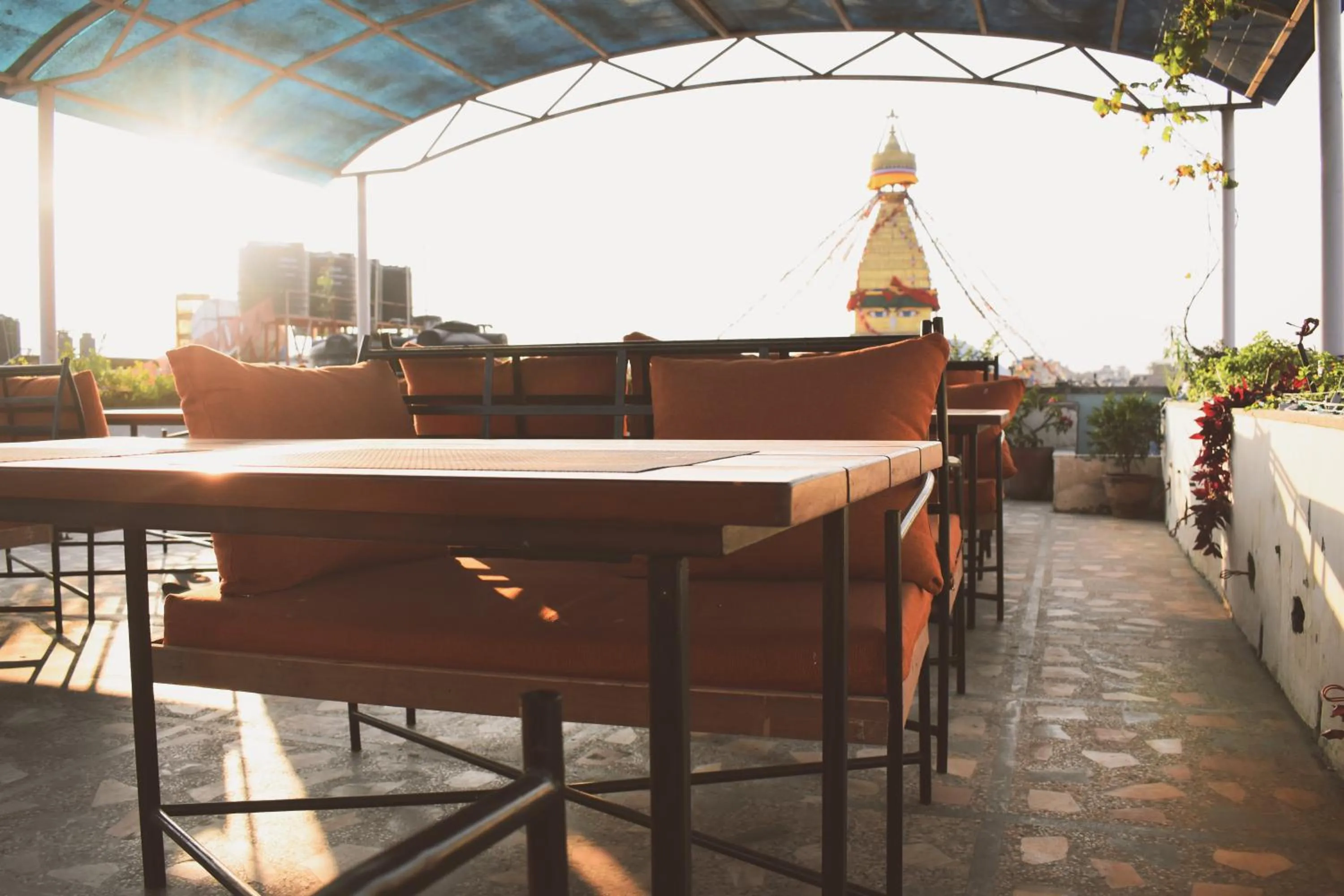 Restaurant/places to eat in Hotel Bodhiz