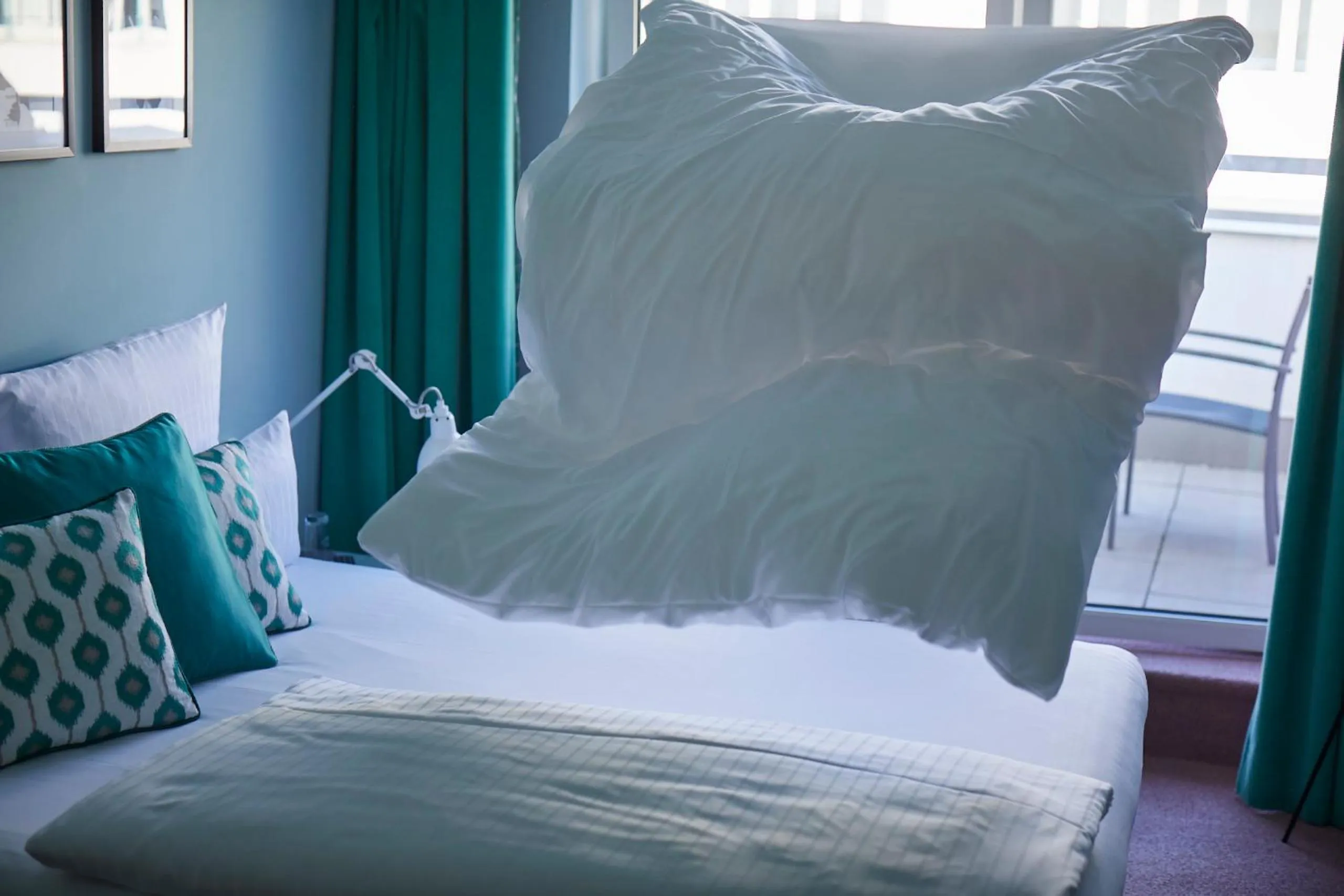 Bed in Hotel Metropol by Maier Privathotels