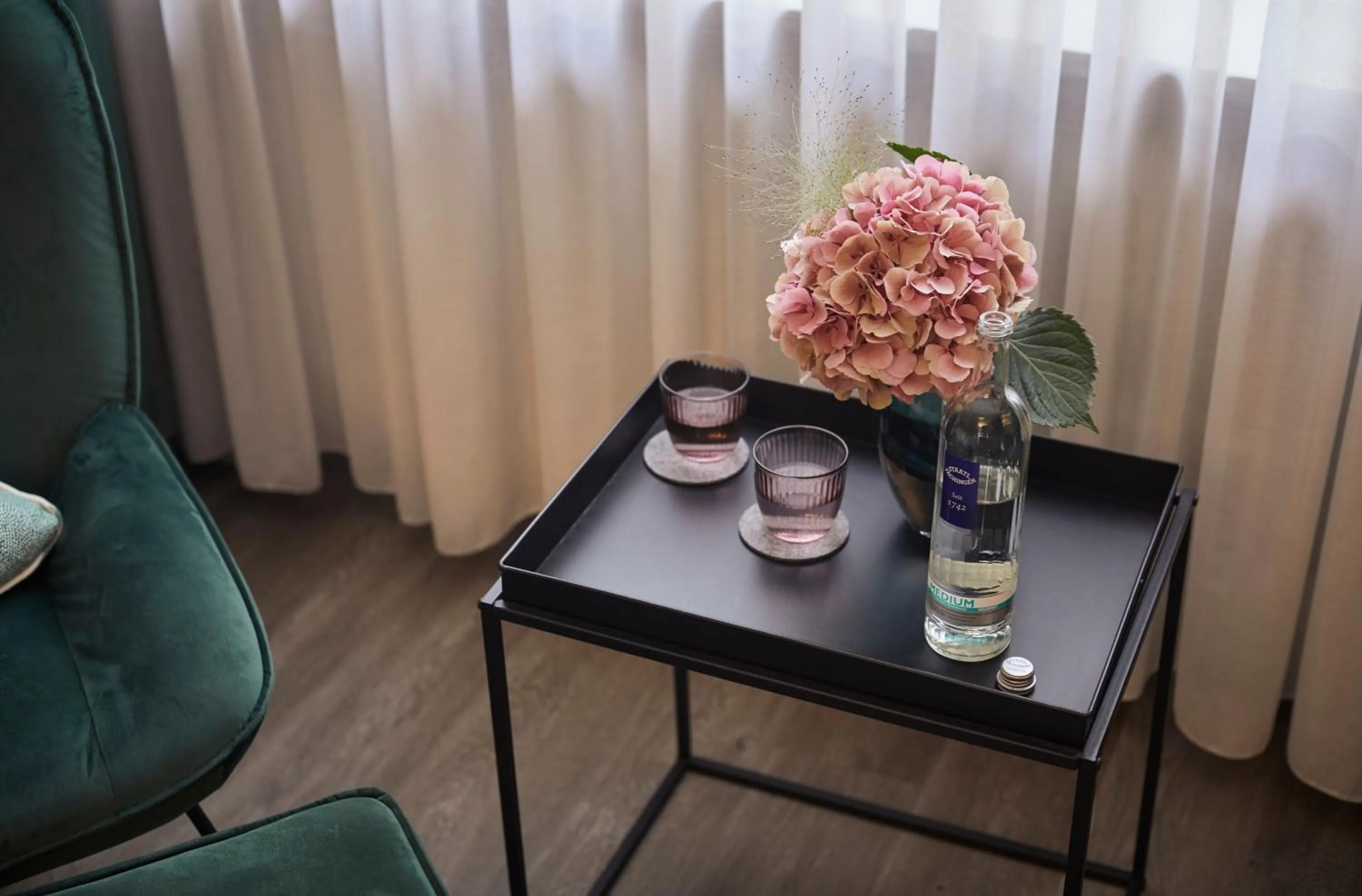 Seating area in Hotel Metropol by Maier Privathotels