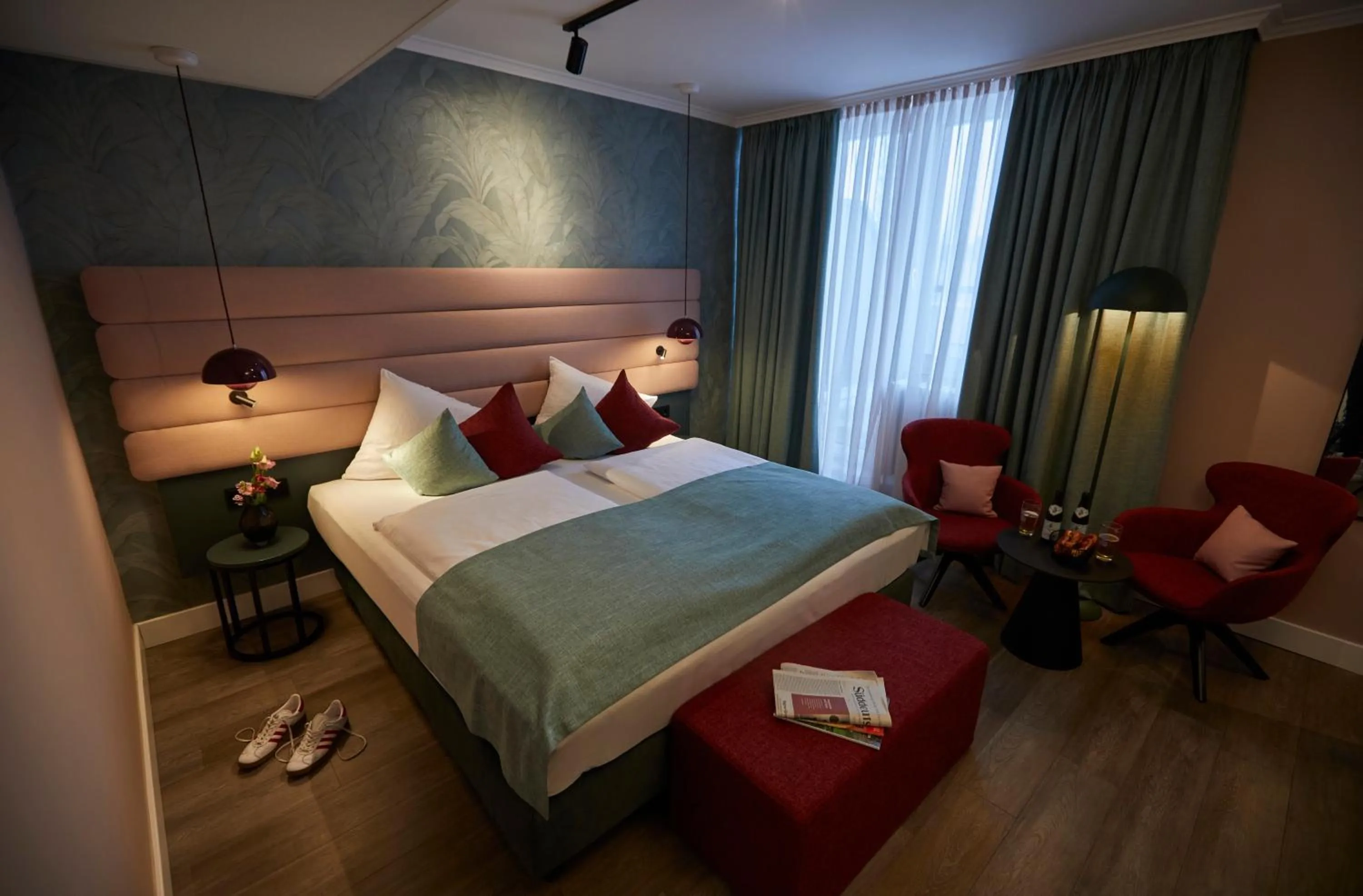 Bed in Hotel Metropol by Maier Privathotels