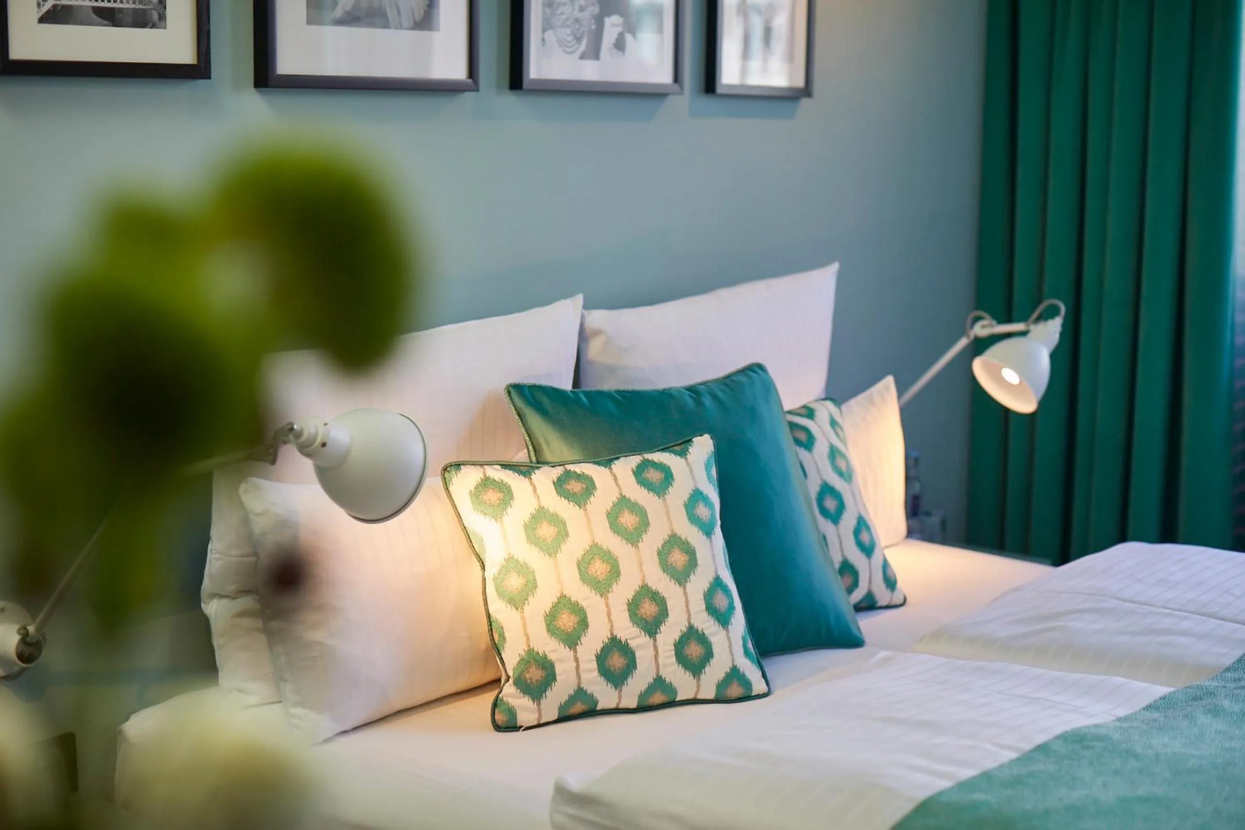 Bed in Hotel Metropol by Maier Privathotels