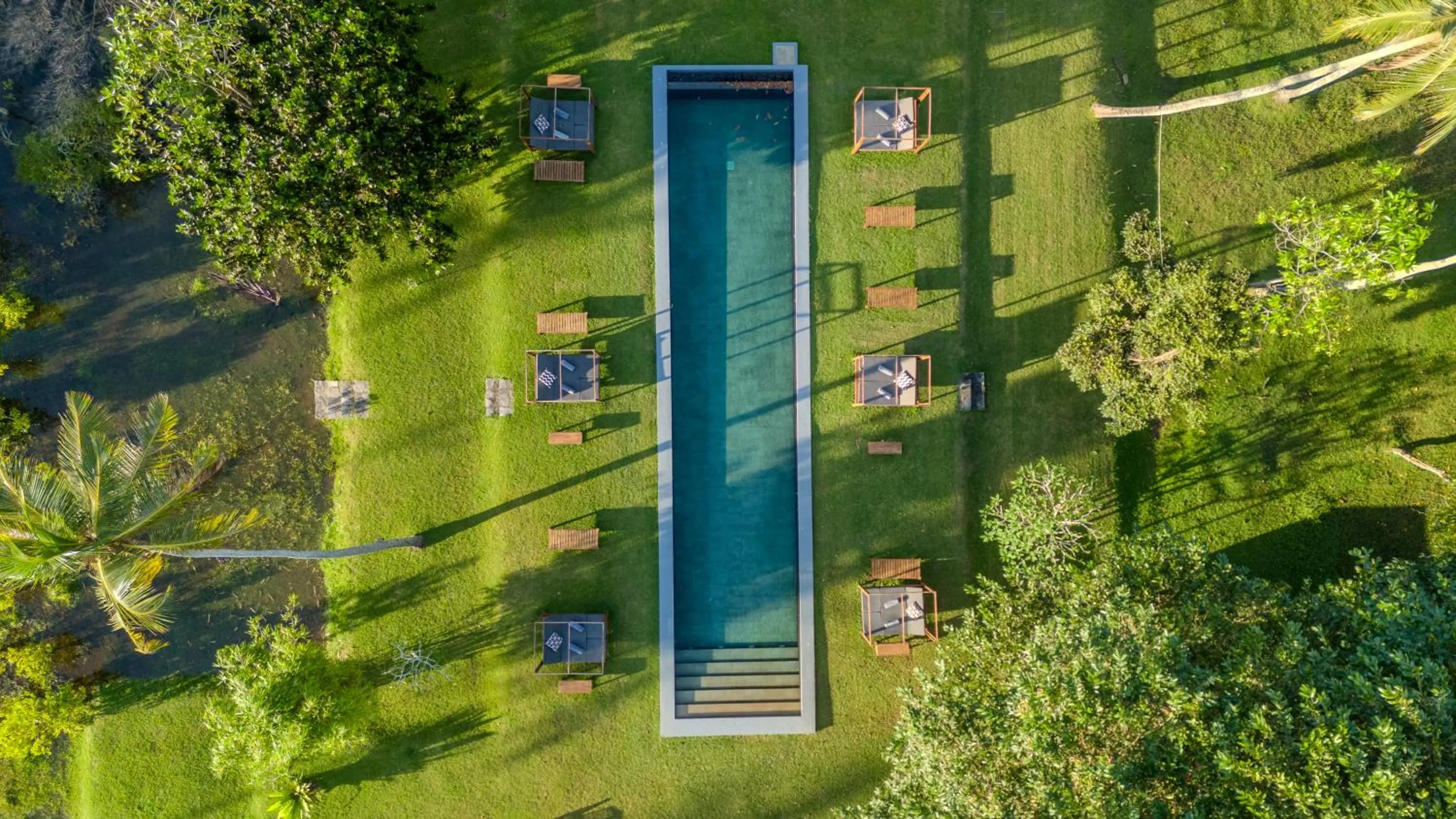 Bird's eye view in Wirdana Resort & Spa