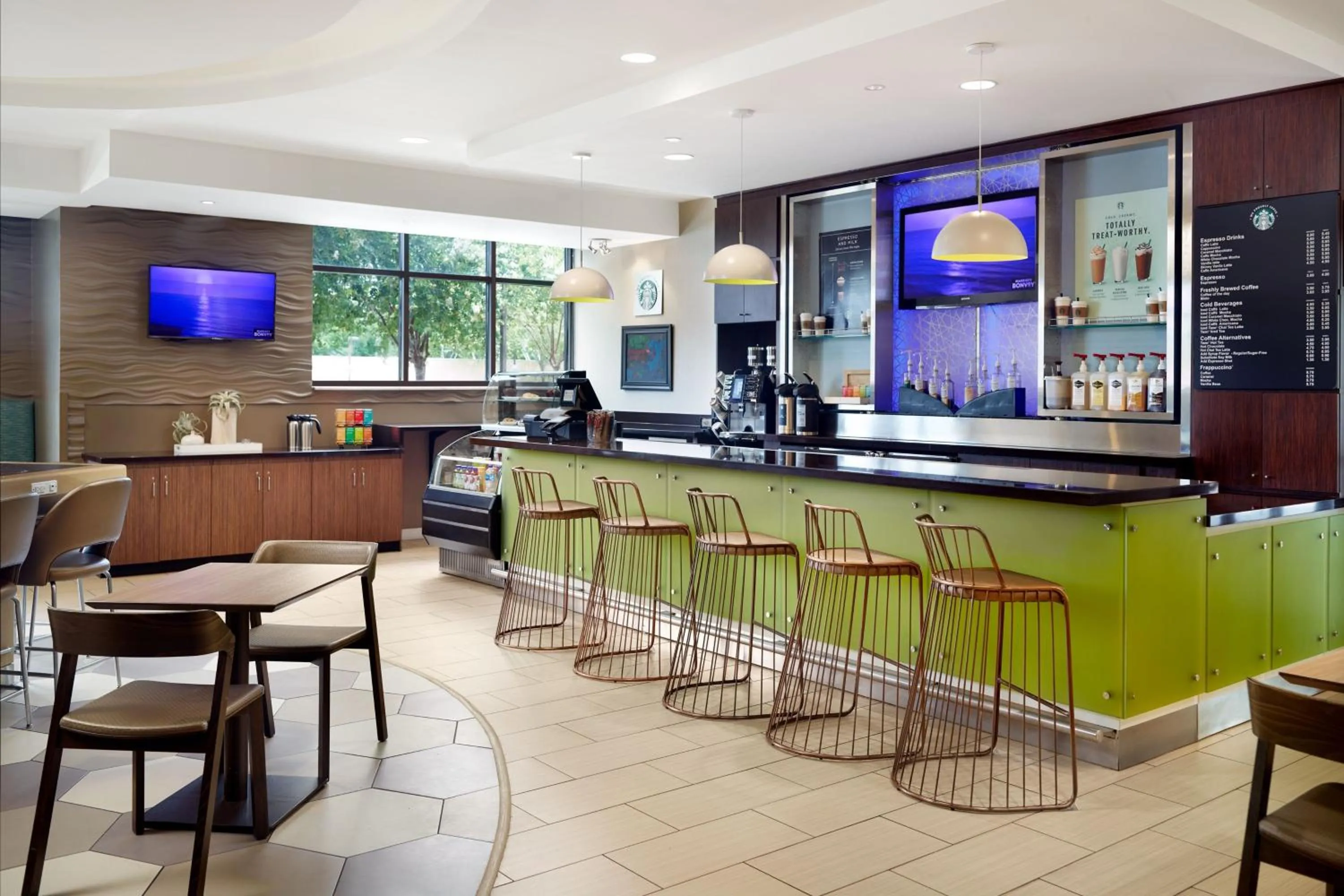 Restaurant/places to eat in SpringHill Suites by Marriott Orlando at SeaWorld