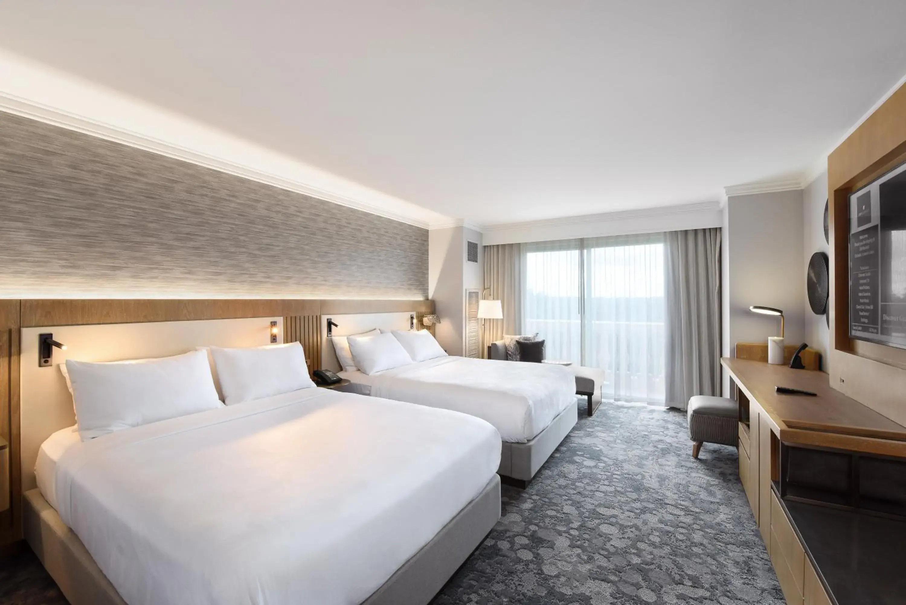 2 Queen Beds, Resort View, Hearing Accessible Guest Room in JW Marriott Orlando Grande Lakes 2 Queen Beds, Resort View, Hearing Accessible Guest Room in JW Marriott Orlando Grande Lakes