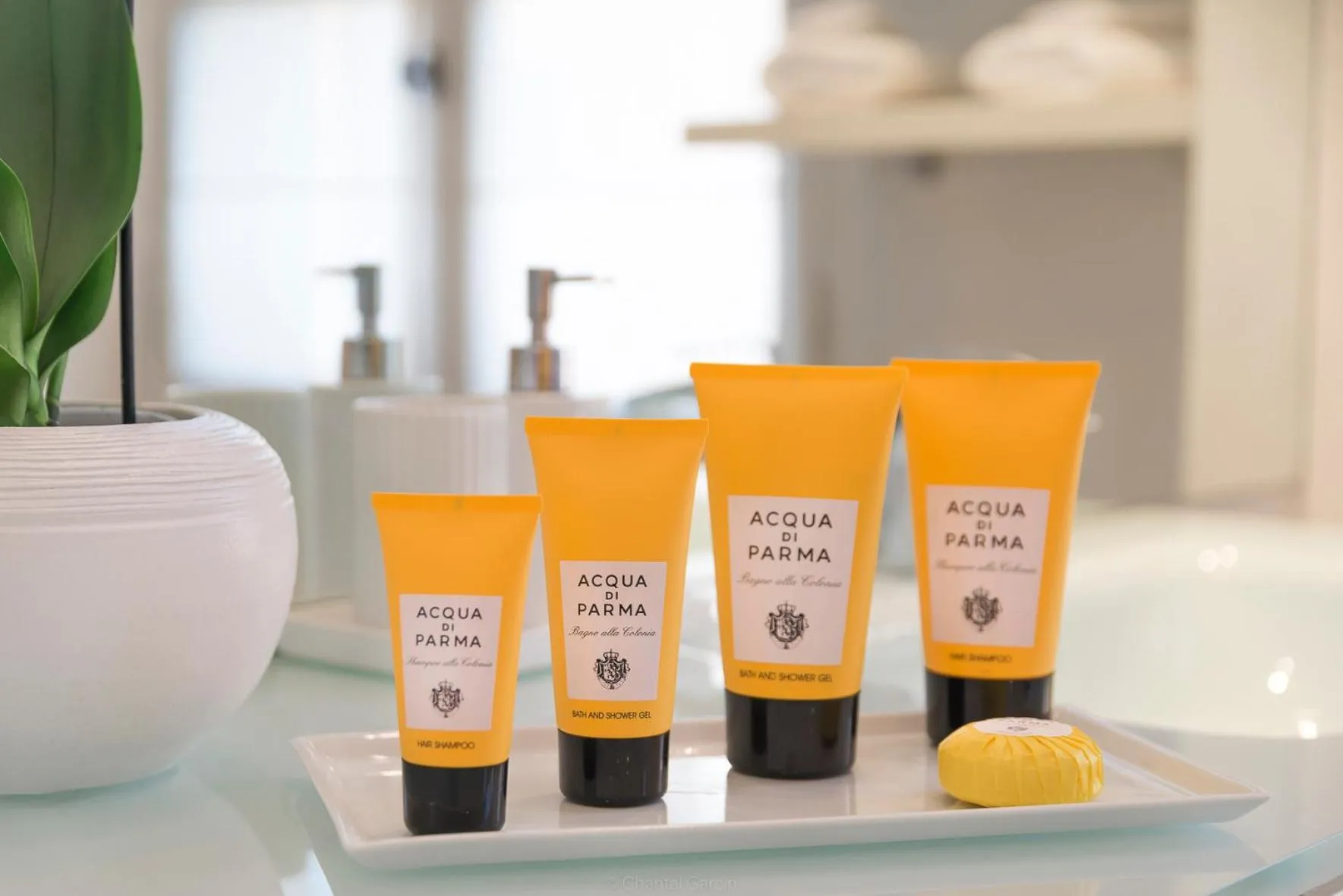 Bathroom in Hôtel Particulier Le 28 - Spa & Art Luxury Design by Alain Ducasse