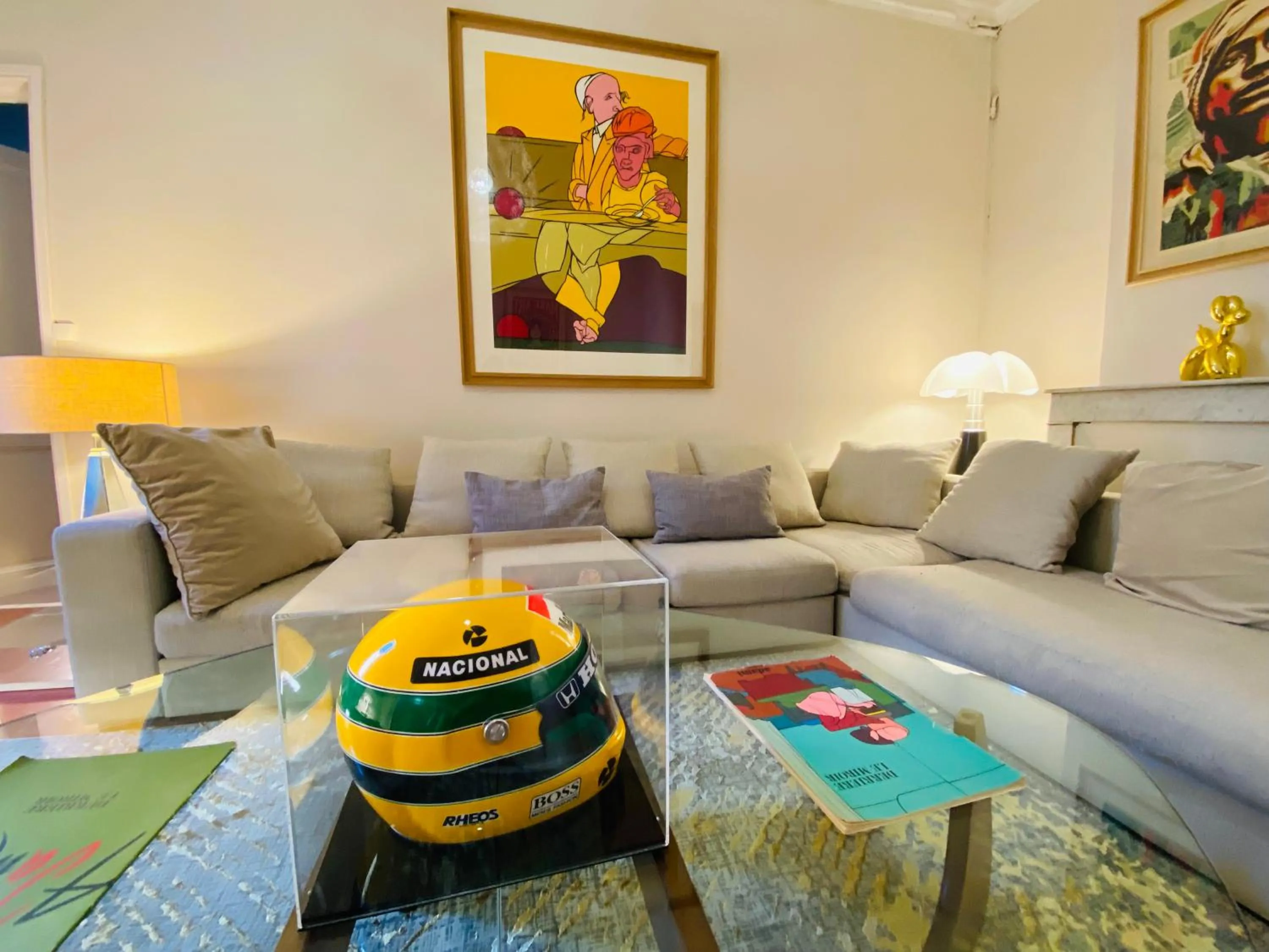 Living room in Hôtel Particulier Le 28 - Spa & Art Luxury Design by Alain Ducasse