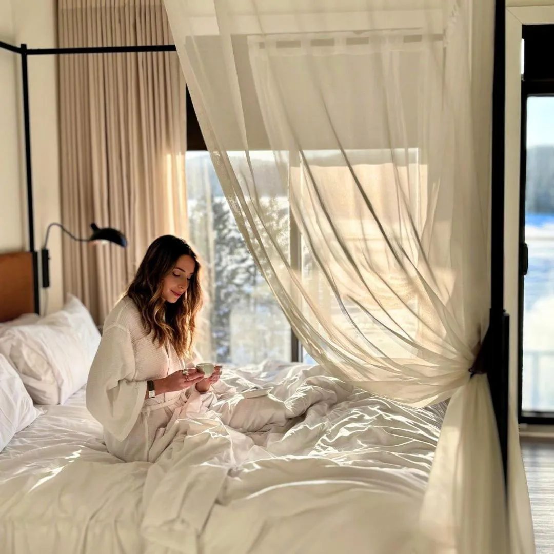 Bed in Estérel Resort