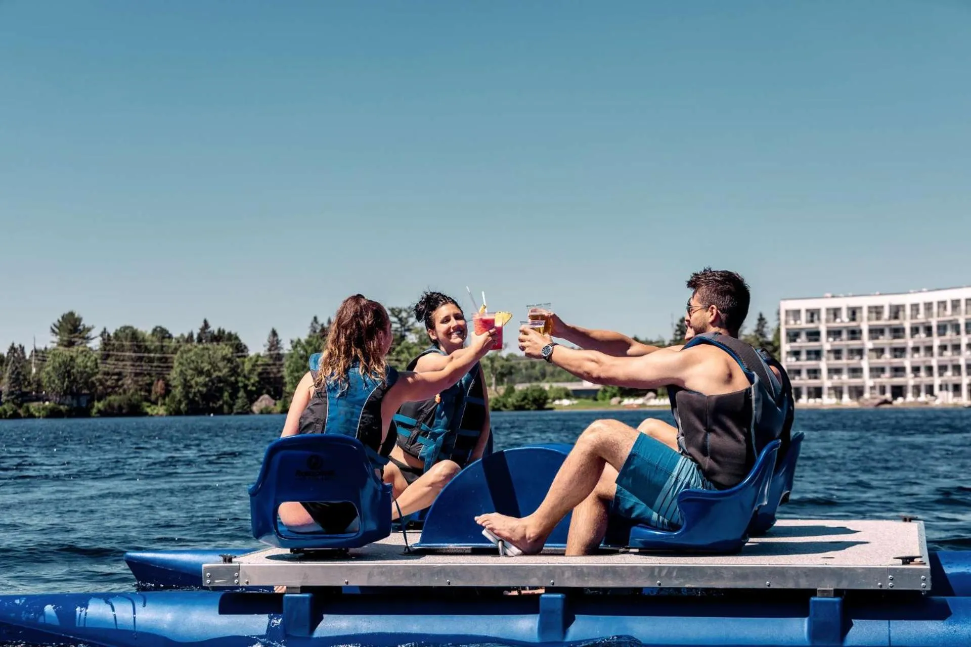 Beach in Estérel Resort