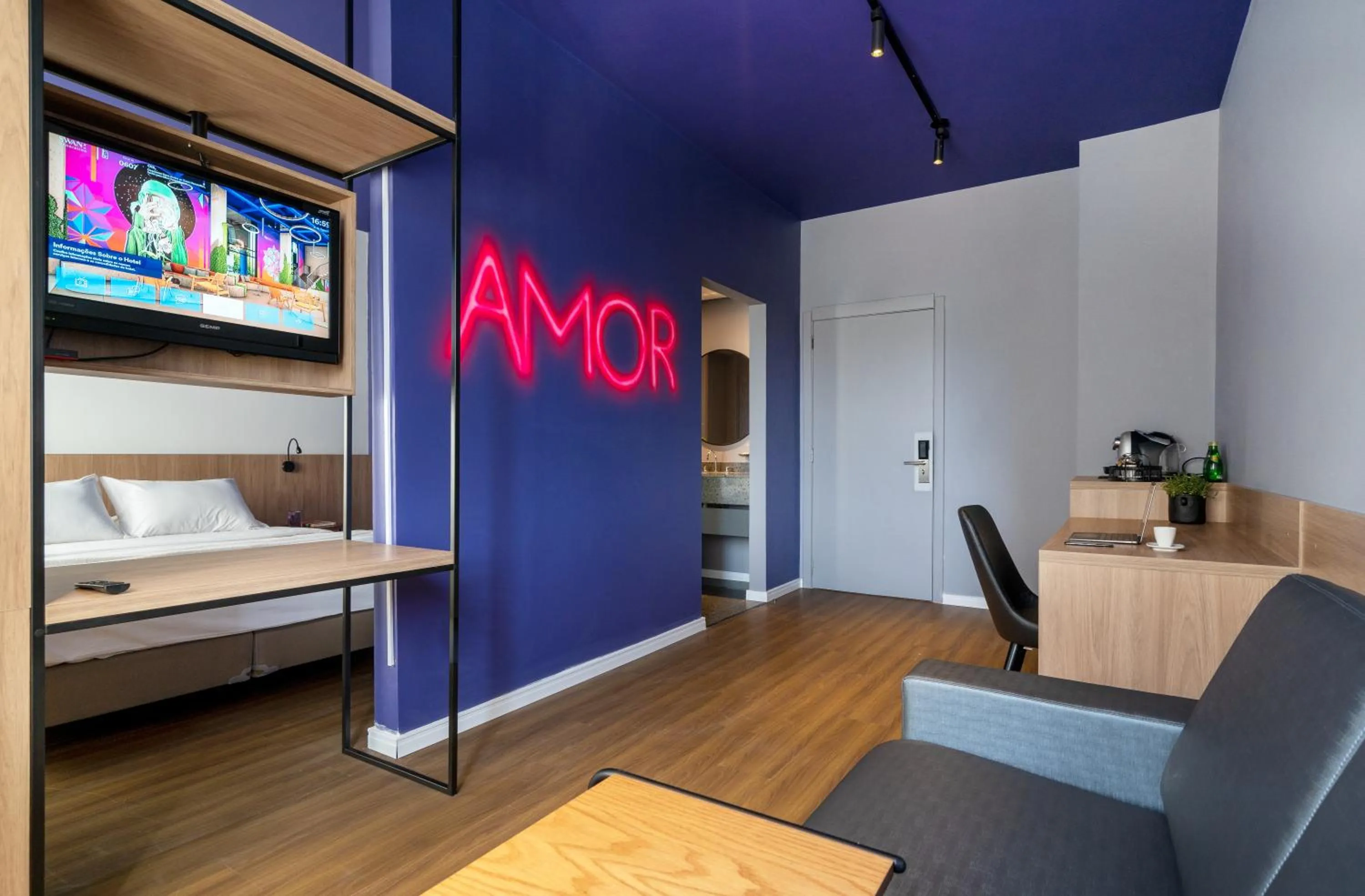 Living room in Swan Generation Porto Alegre