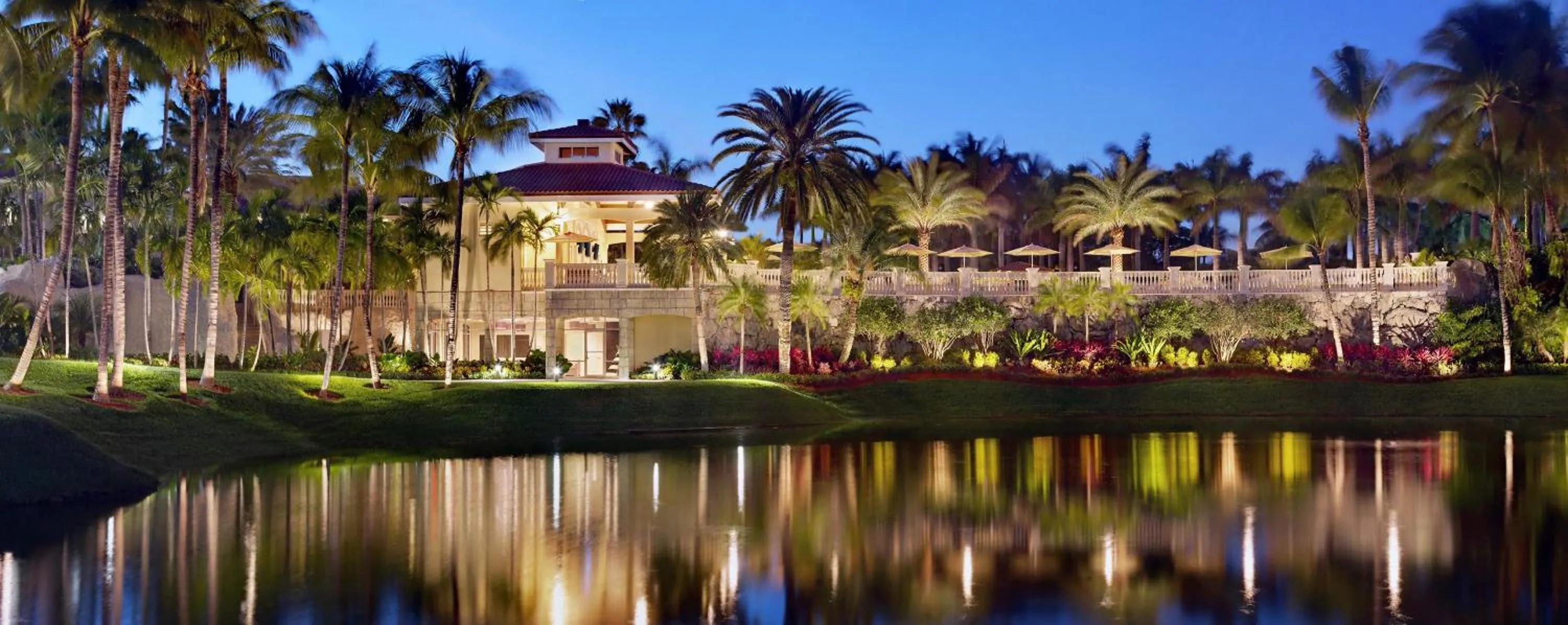 Property building in Trump National Doral Golf Resort