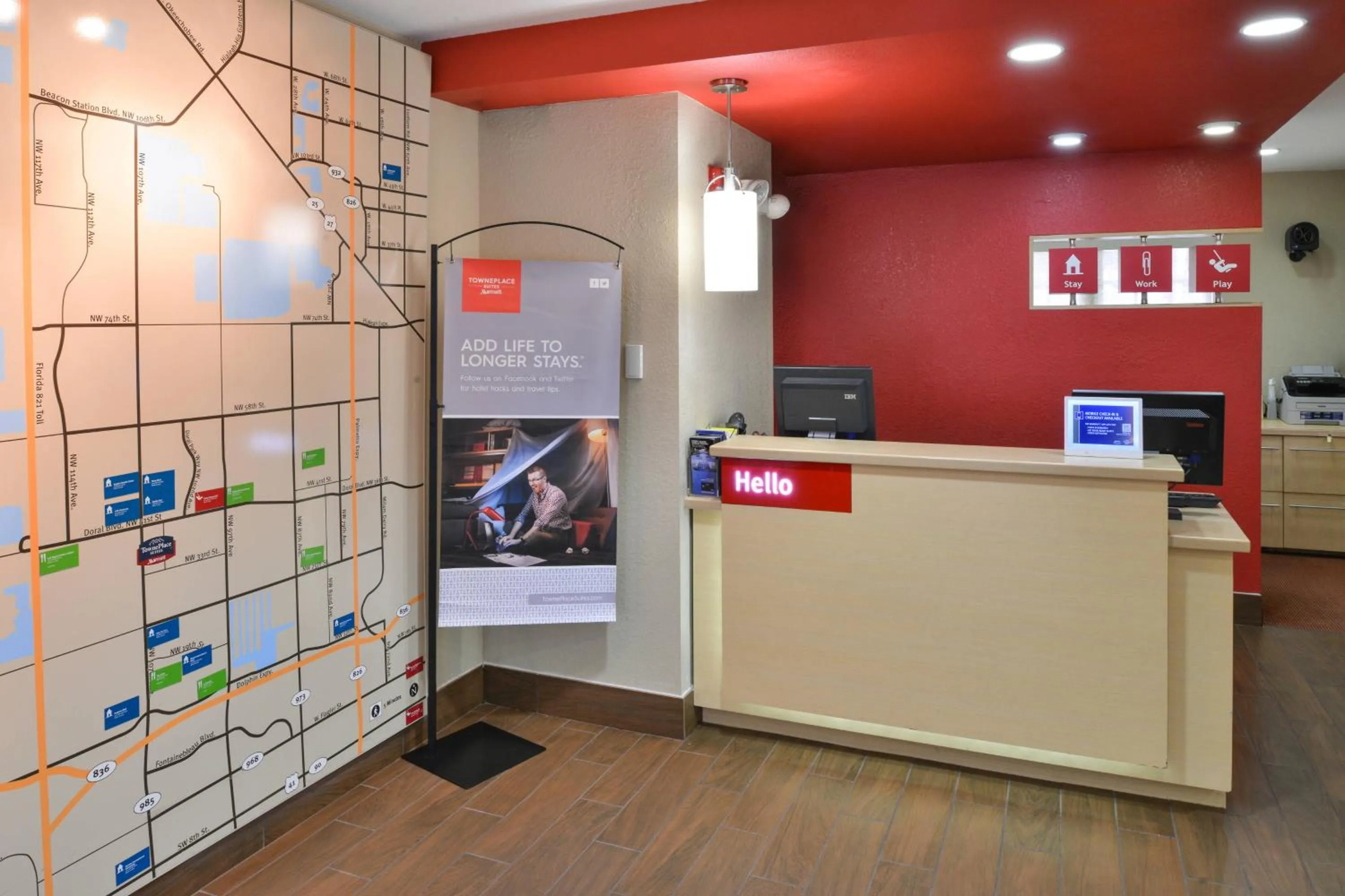 Property building in TownePlace Suites Miami West Doral Area