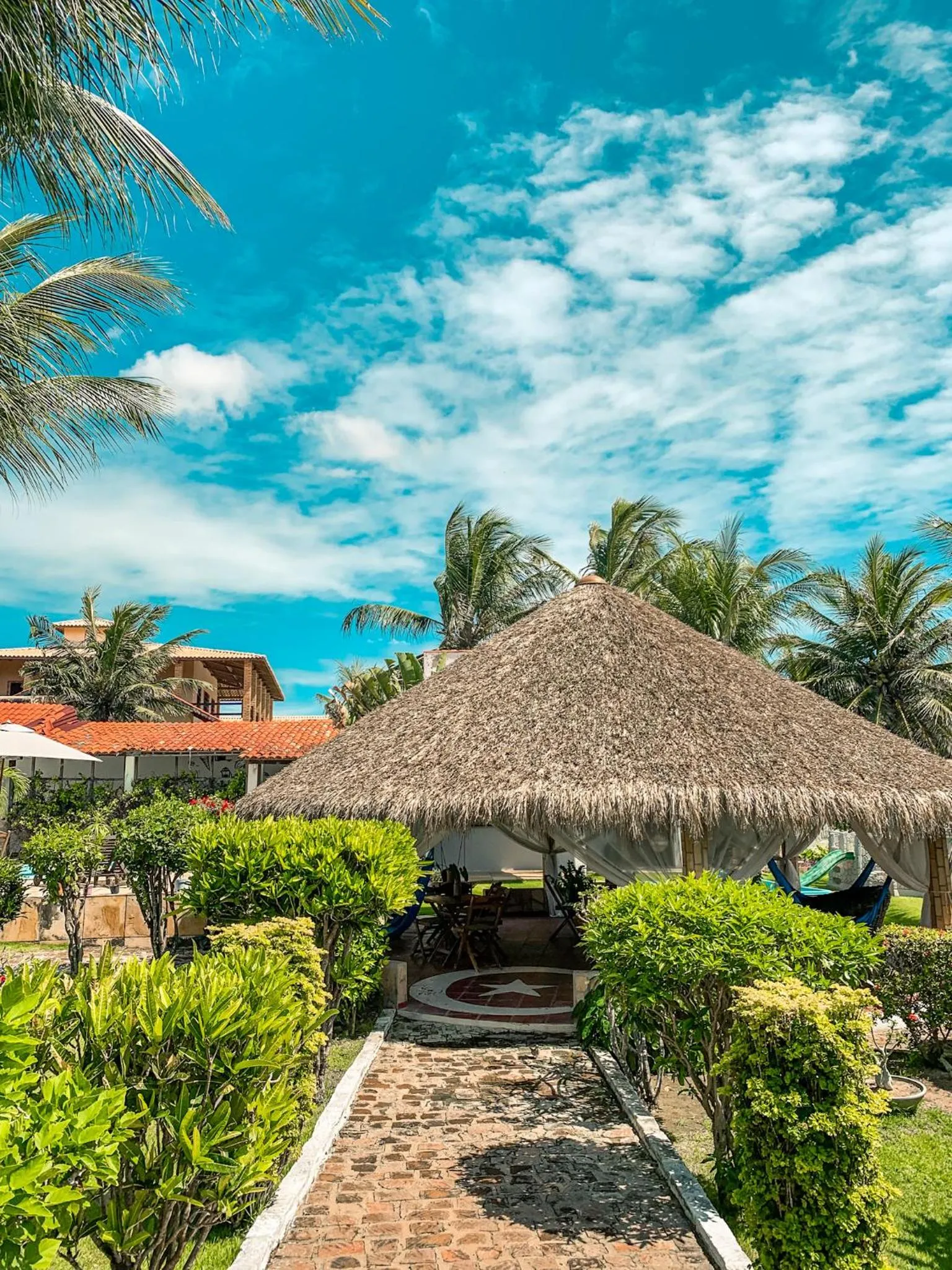 Garden in Pousada La Goduria