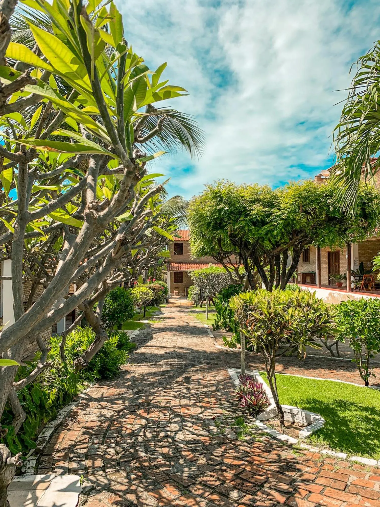 Garden in Pousada La Goduria