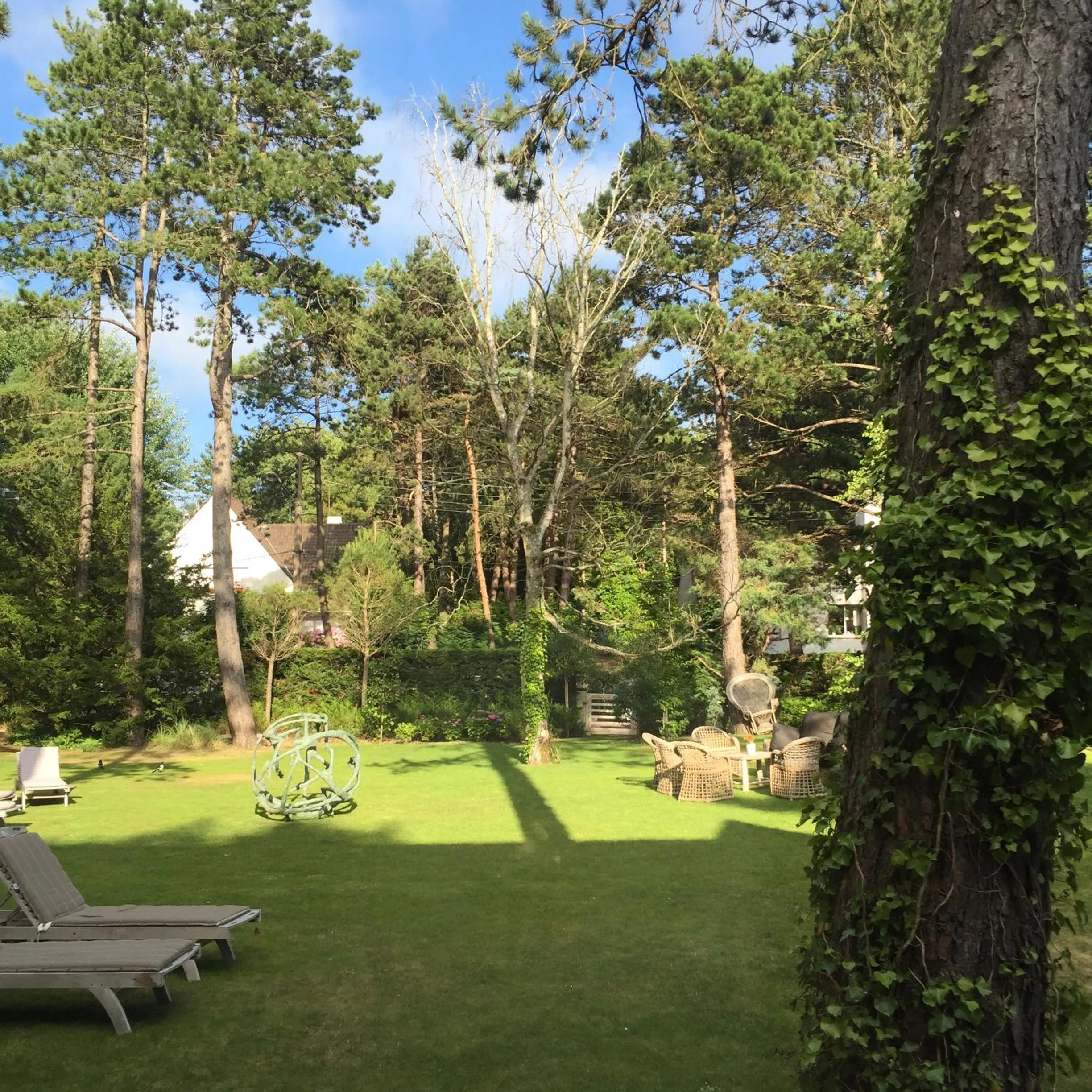 Garden in Demeure d'Hôtes Haec Otia