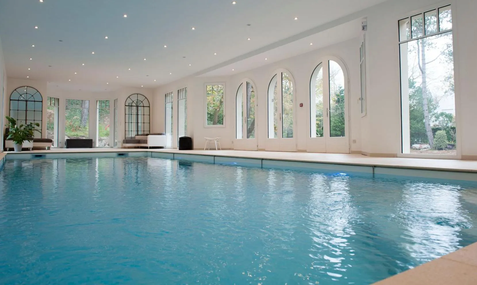 Garden view in Demeure d'Hôtes Haec Otia