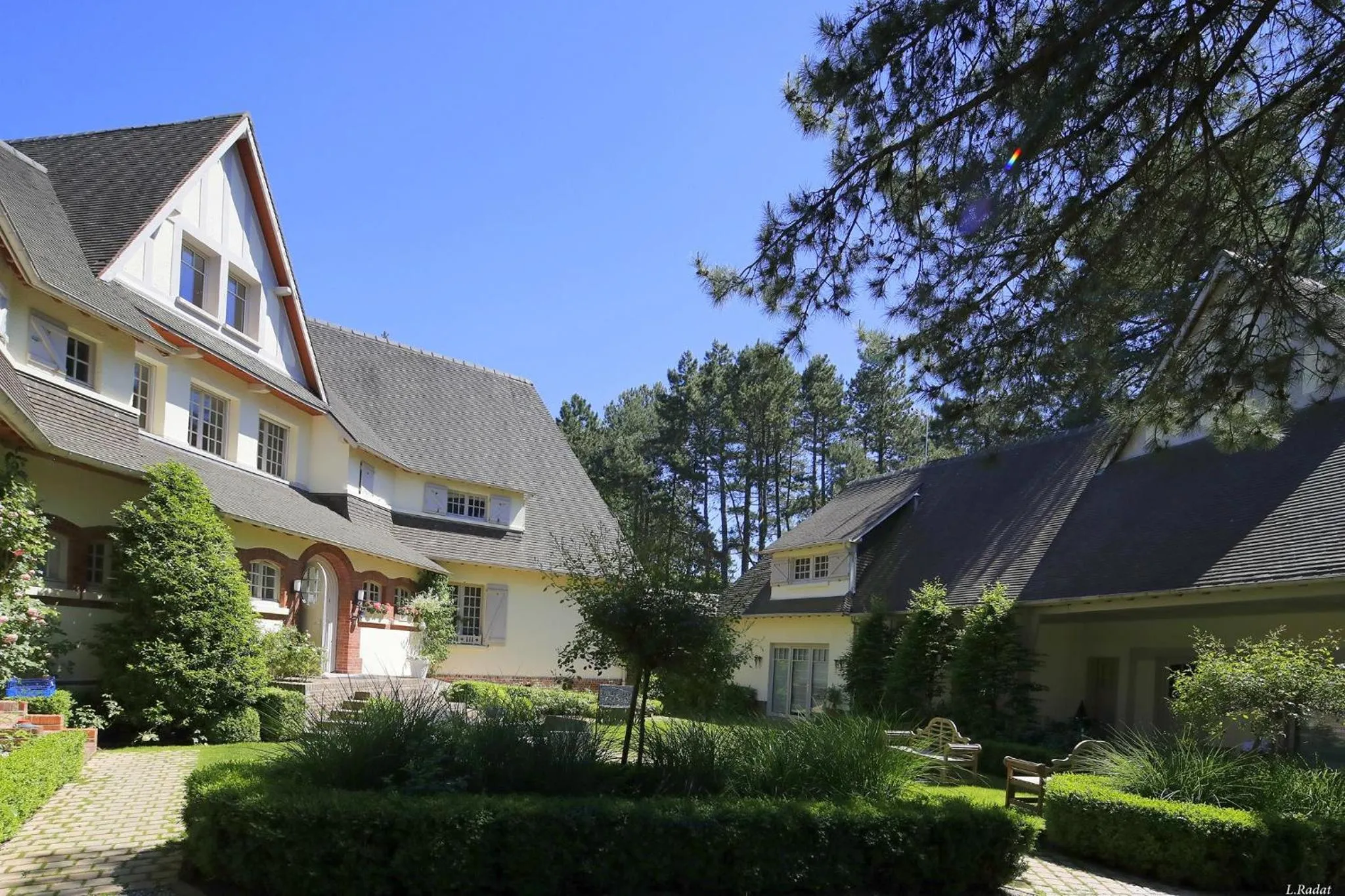 Property building in Demeure d'Hôtes Haec Otia