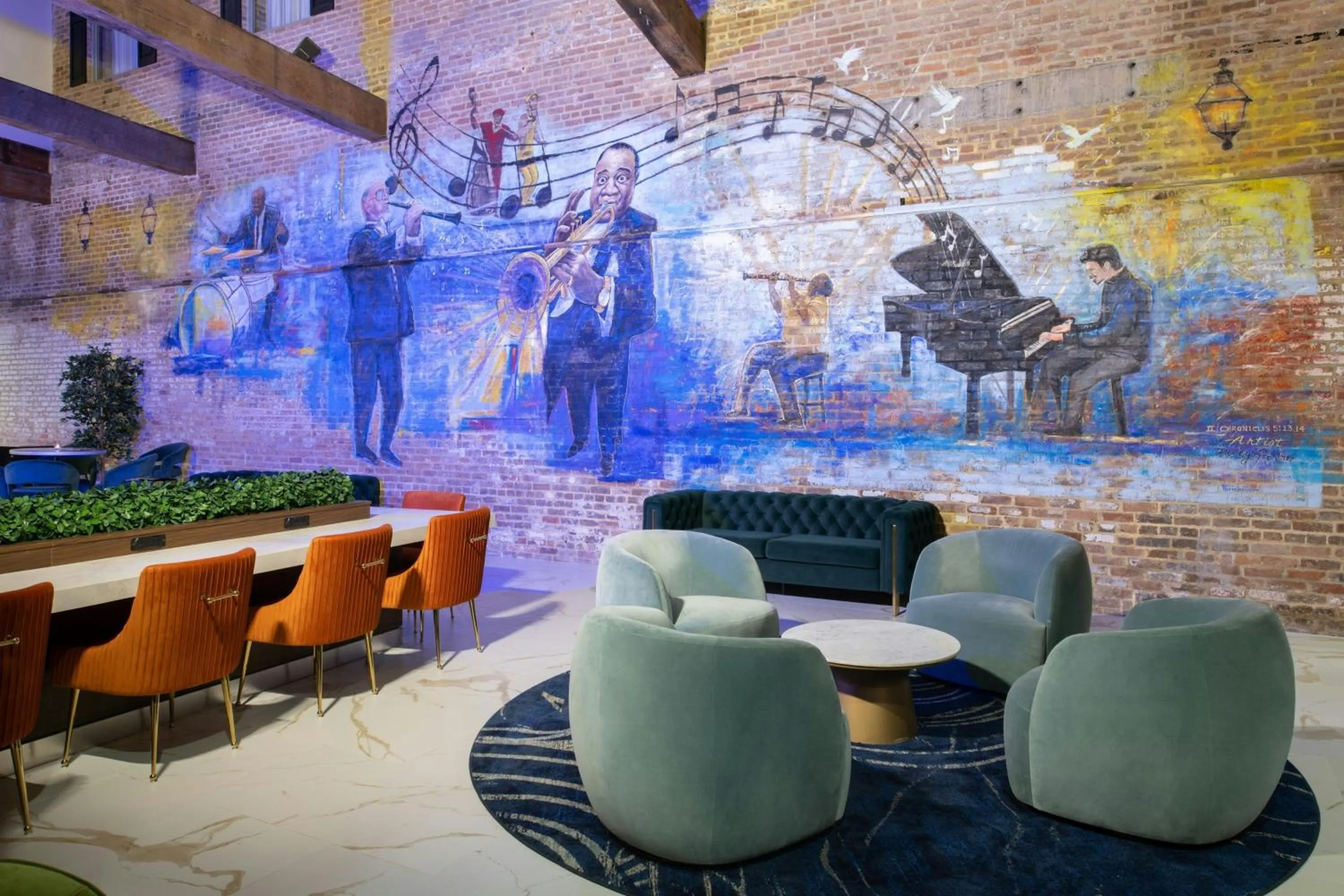 Lobby or reception in Courtyard by Marriott New Orleans Warehouse Arts District