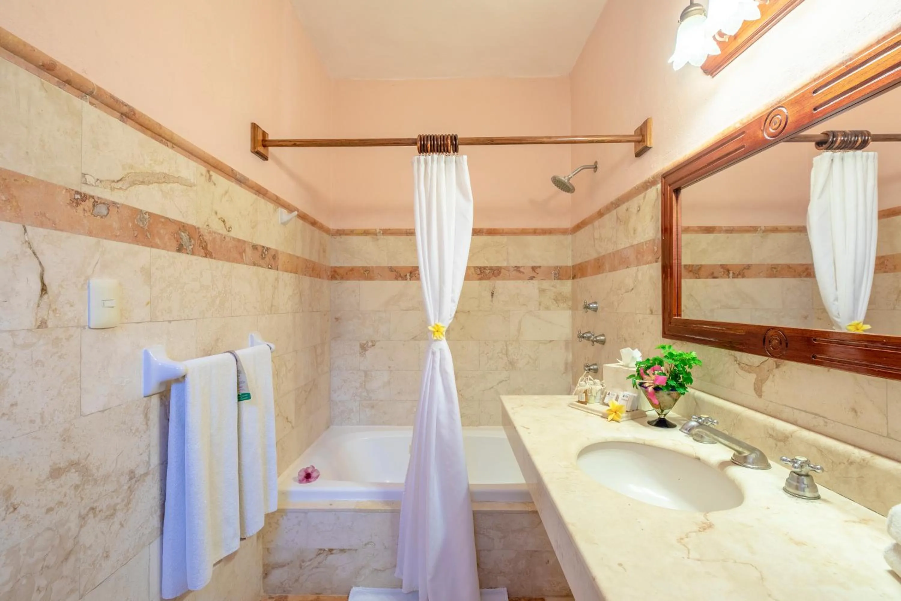 Bathroom in Hacienda Uxmal Plantation & Museum