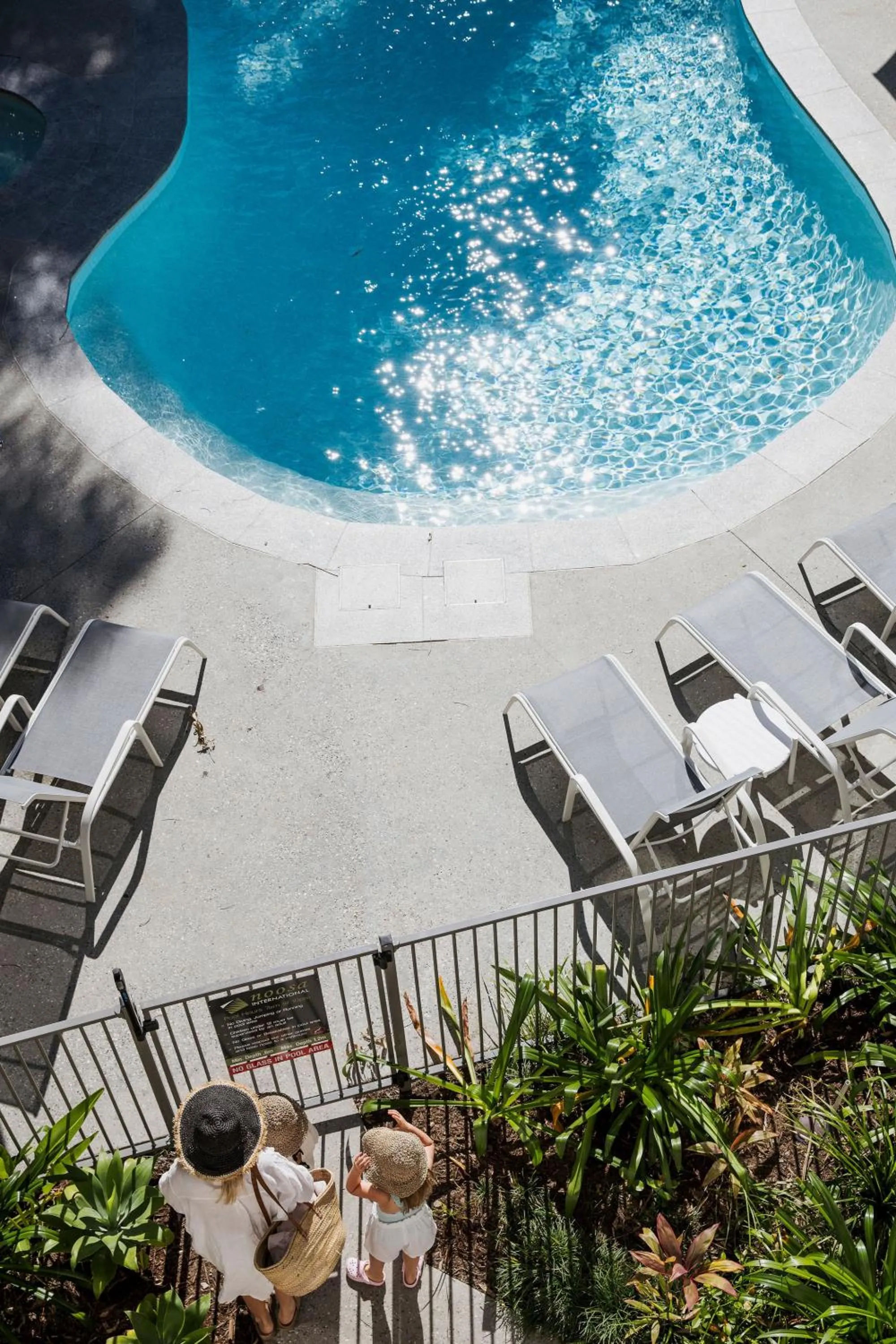Swimming pool in Noosa International Resort