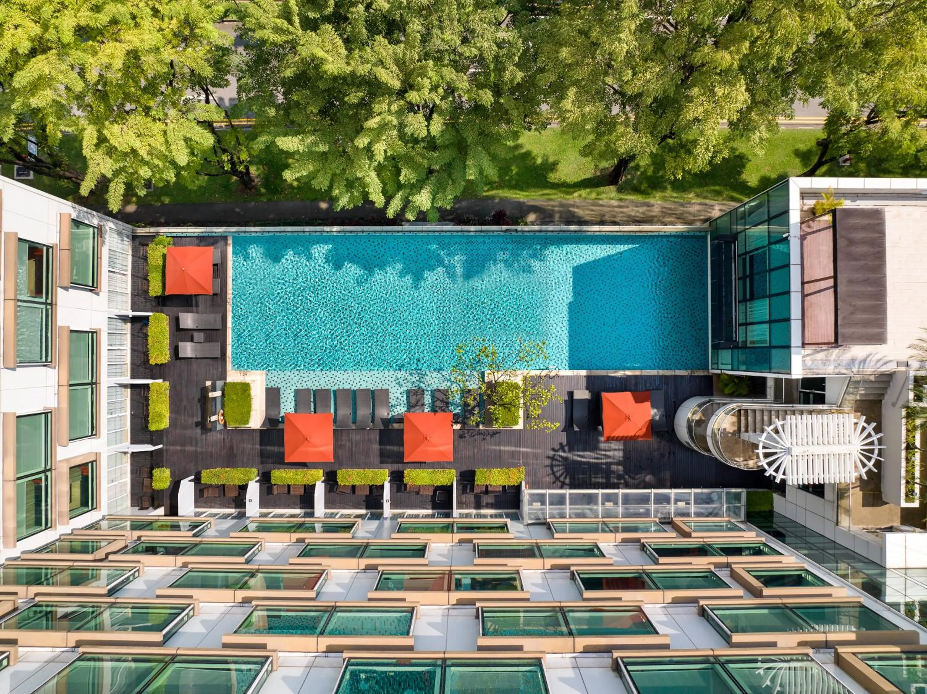 Swimming pool in Park Regis by Prince Singapore