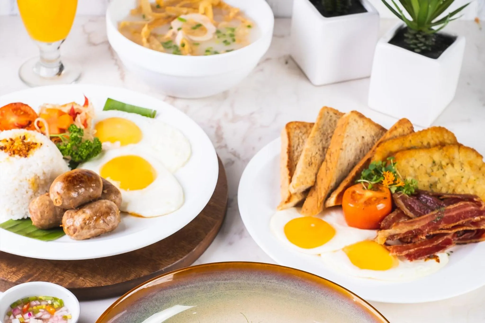 Breakfast in Eastwood Richmonde Hotel Quezon City