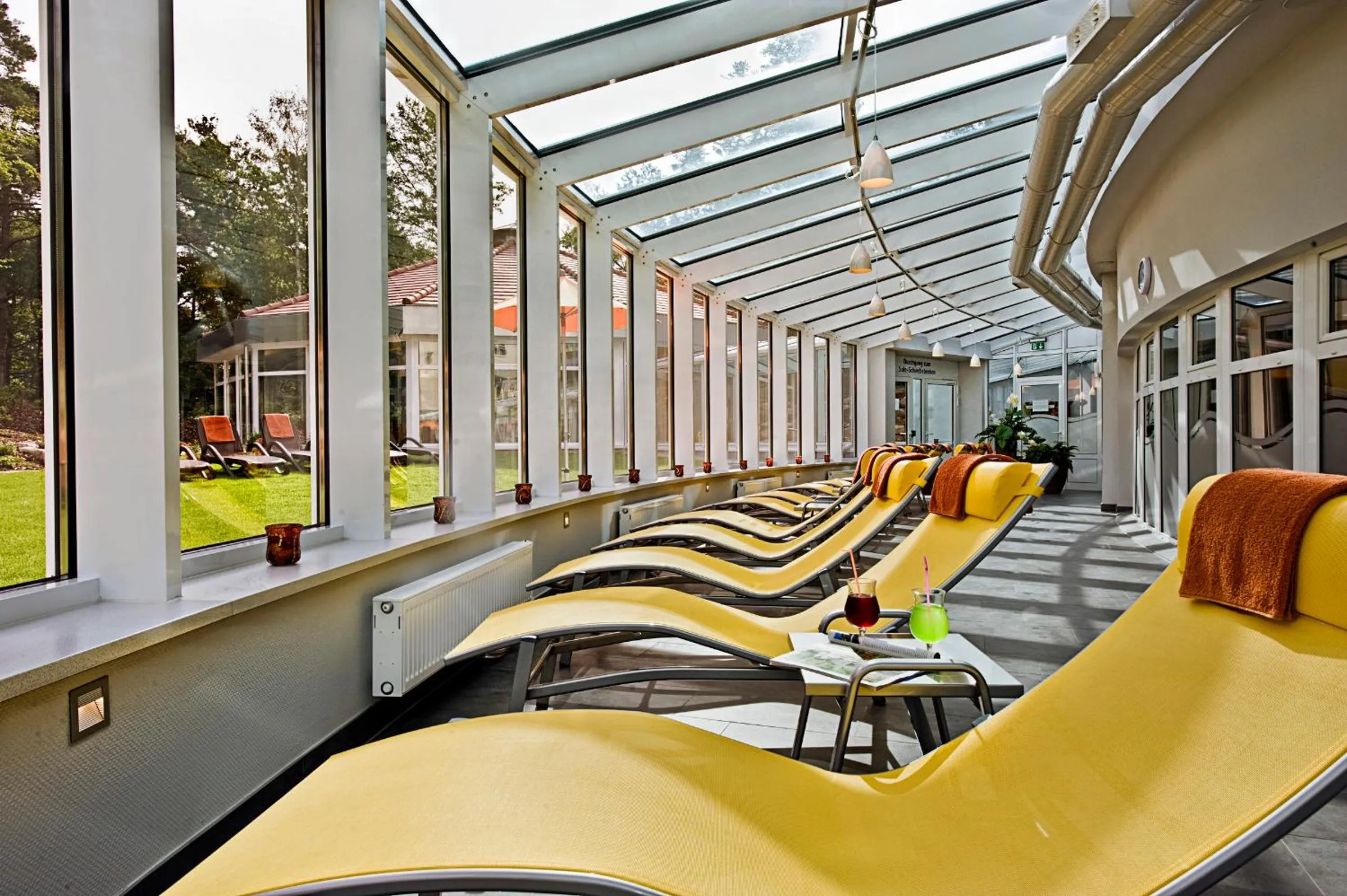 Sauna in Dorint Seehotel Binz-Therme