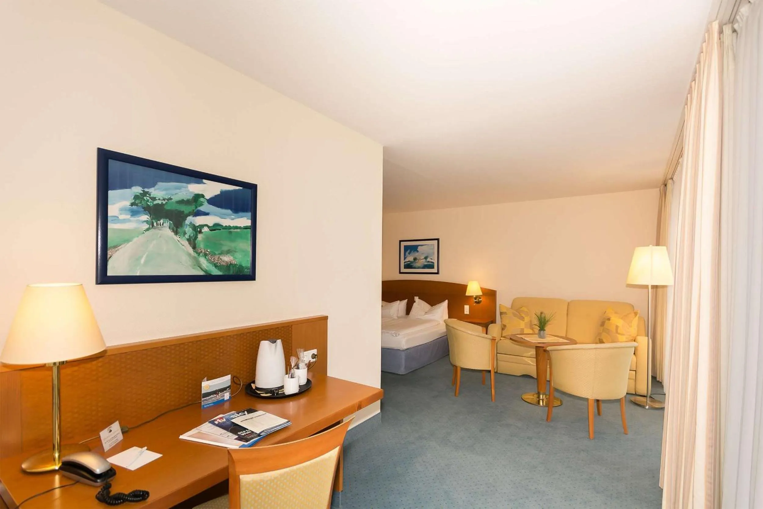 Bedroom in Dorint Seehotel Binz-Therme