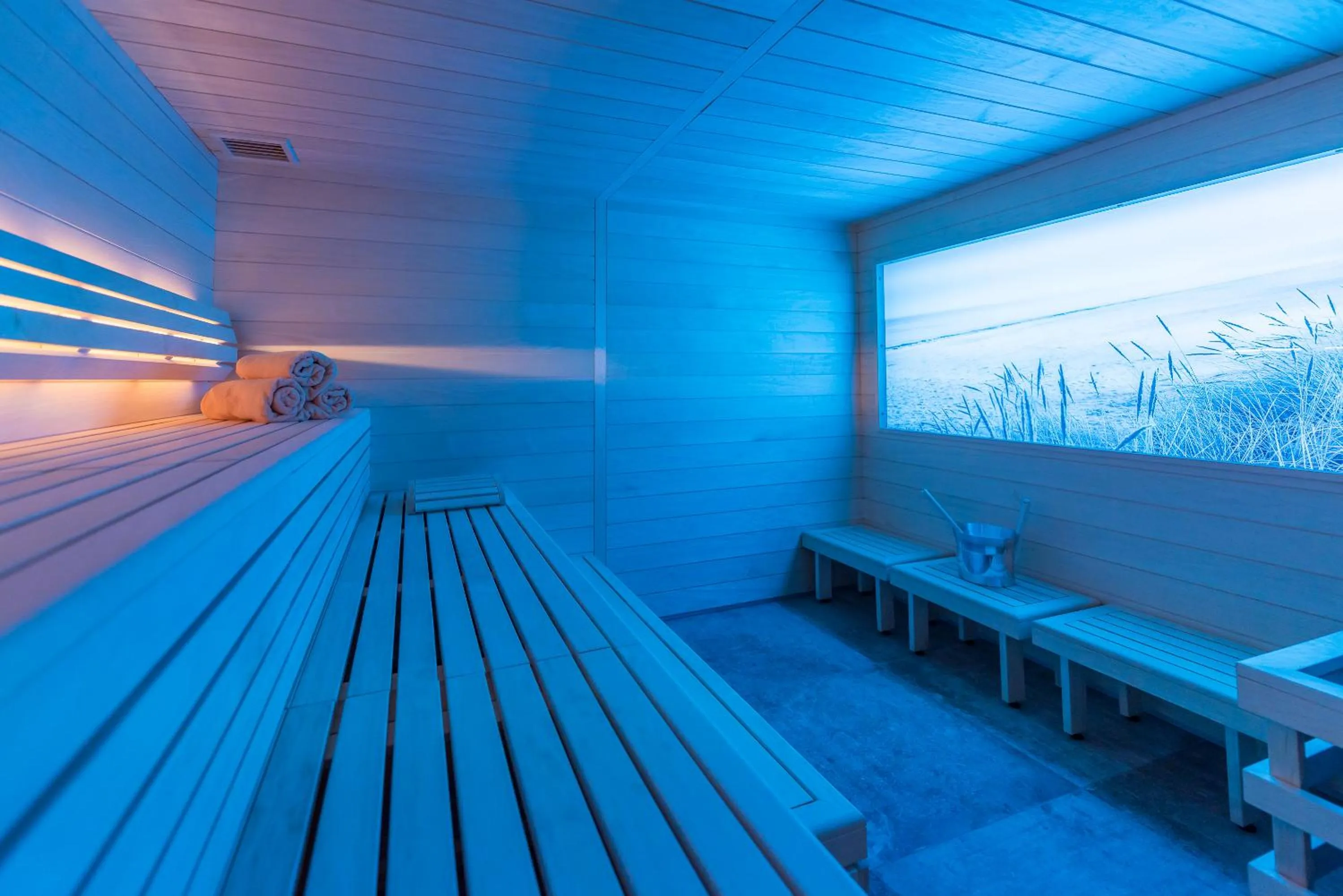 Sauna in Dorint Seehotel Binz-Therme