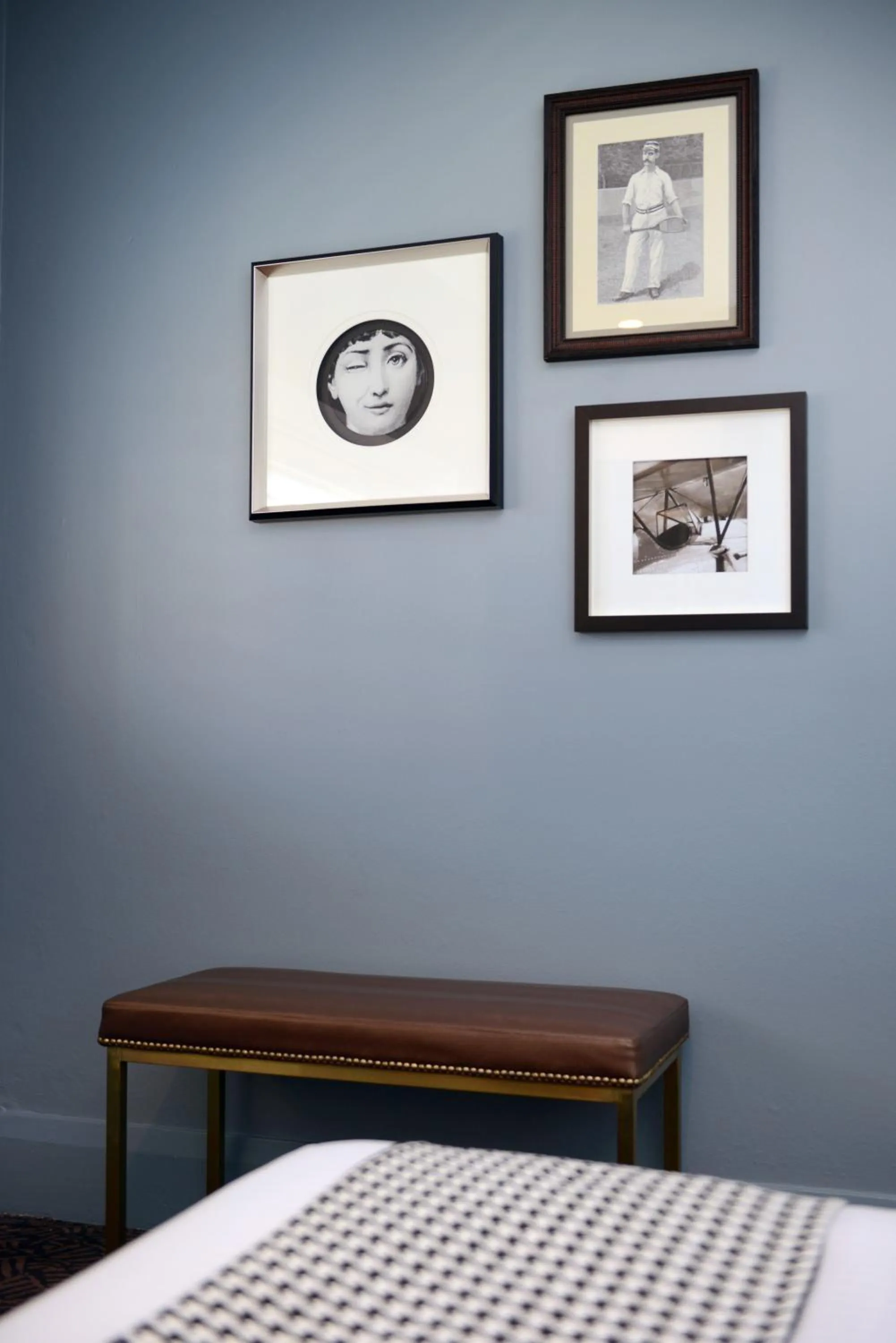 Decorative detail, Bed in The Maisonette