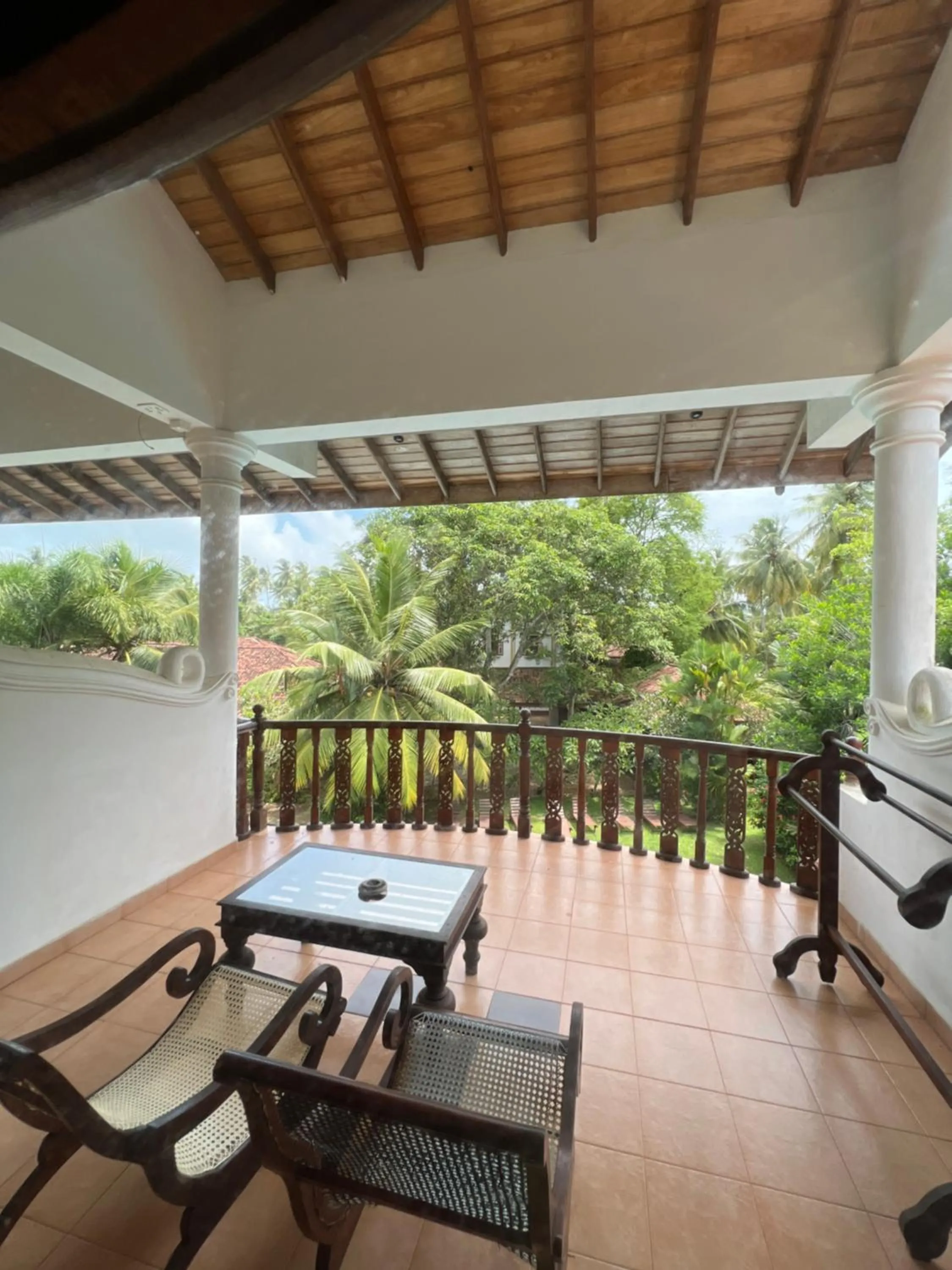 Seating area, Balcony/Terrace in Sandali Walauwa