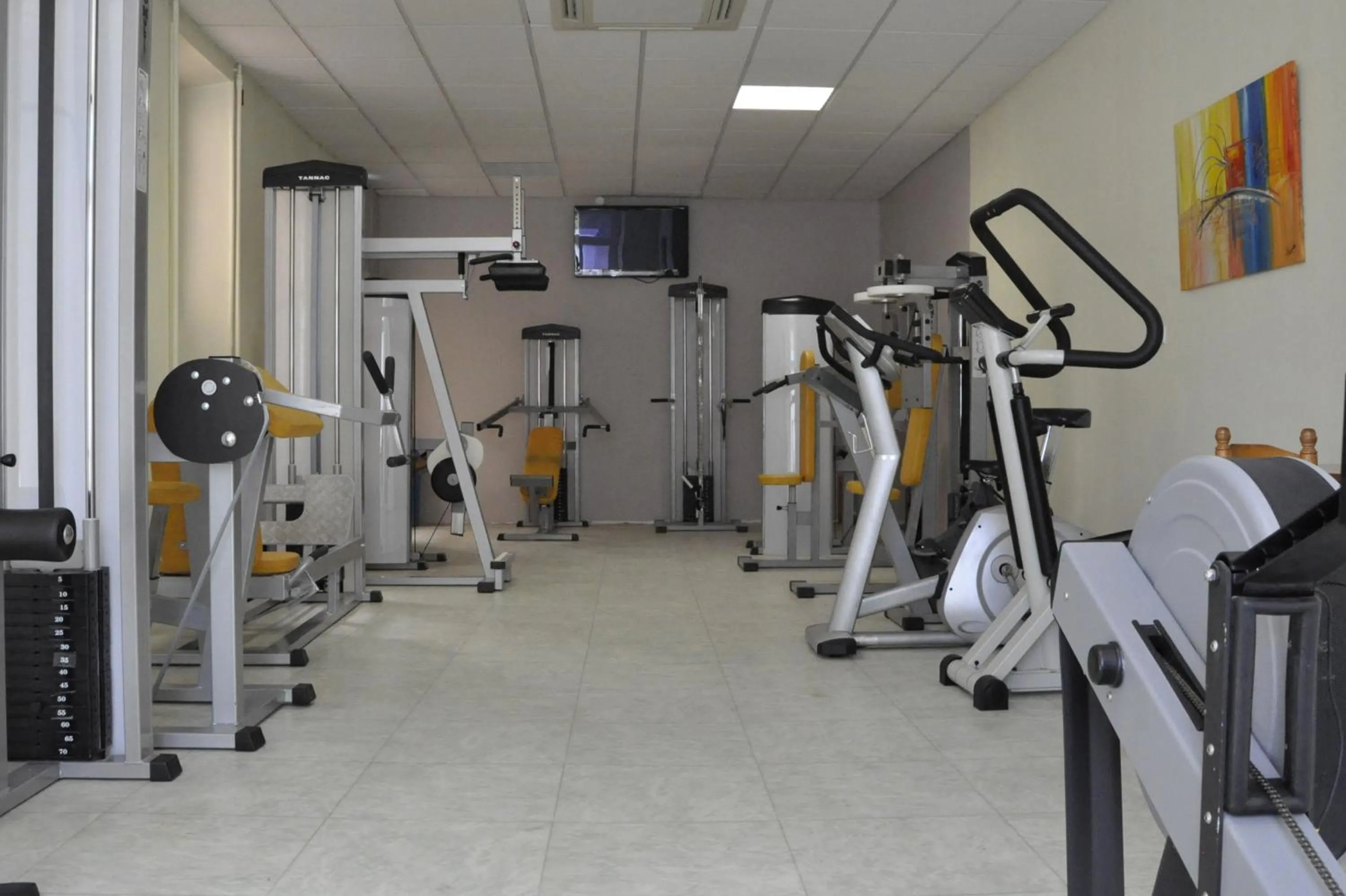Fitness centre/facilities in Hôtellerie Notre Dame de Lumières