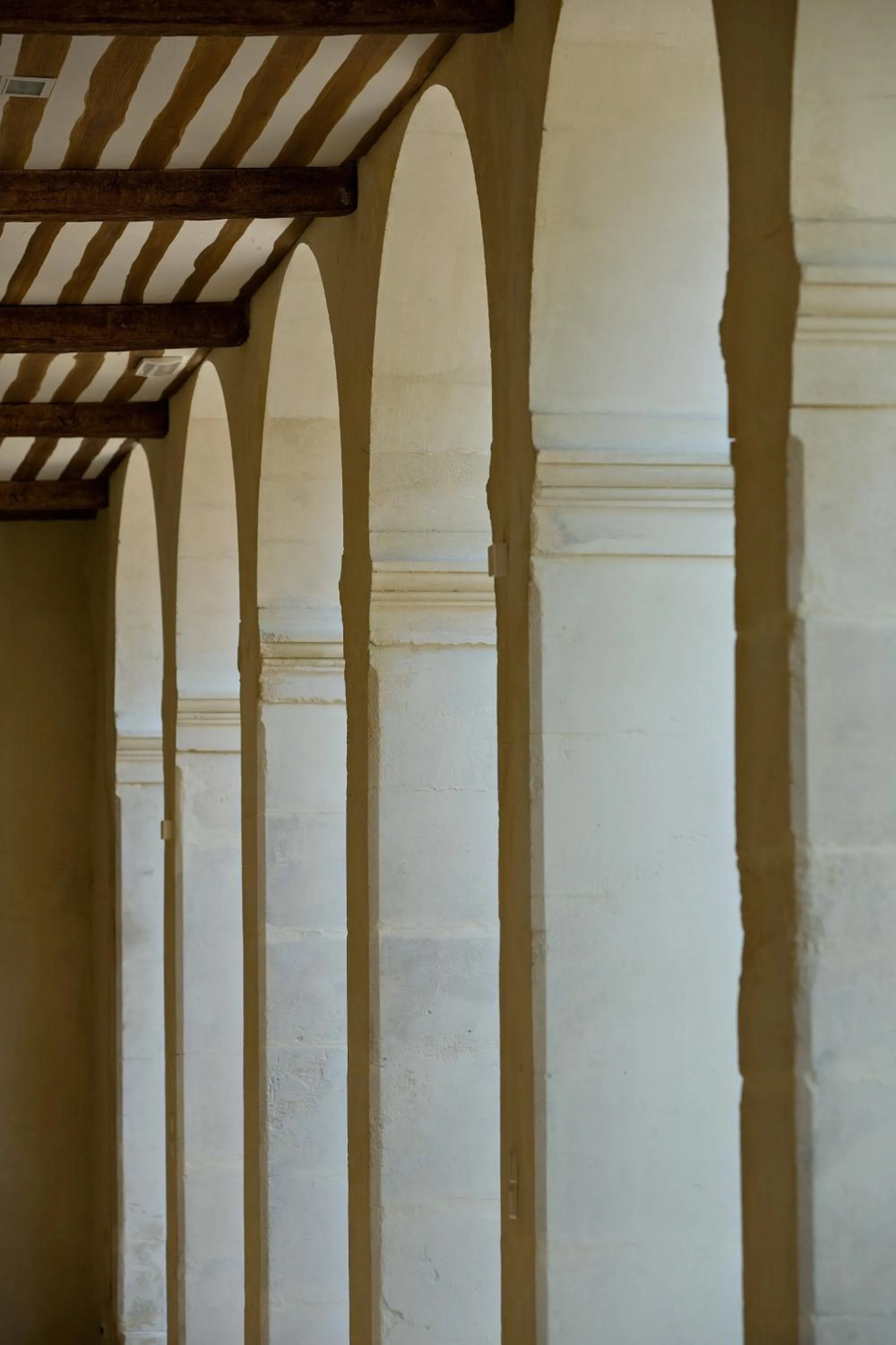 Decorative detail in Hôtellerie Notre Dame de Lumières