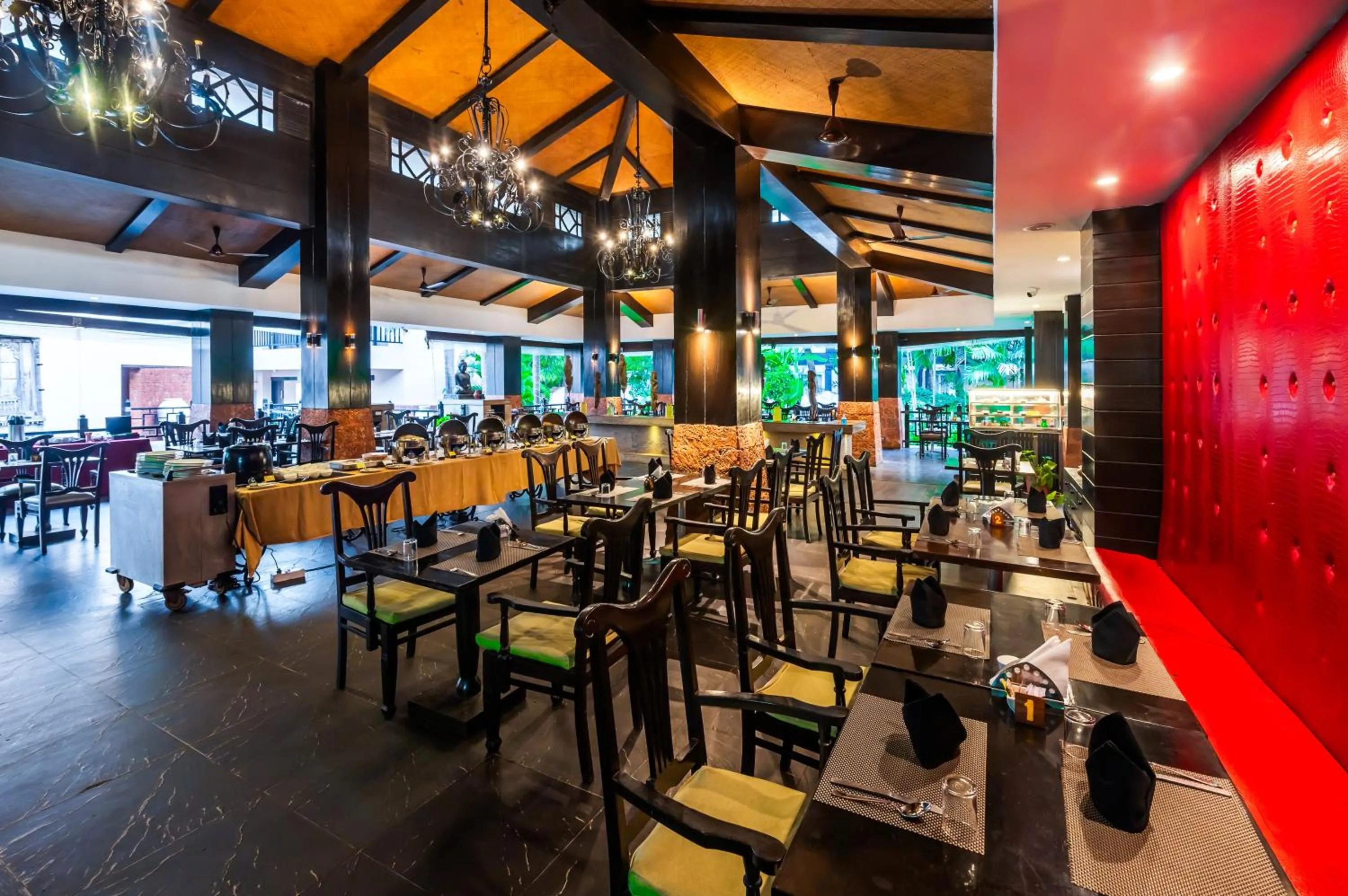 Restaurant/places to eat in O Hotel Goa, Candolim Beach