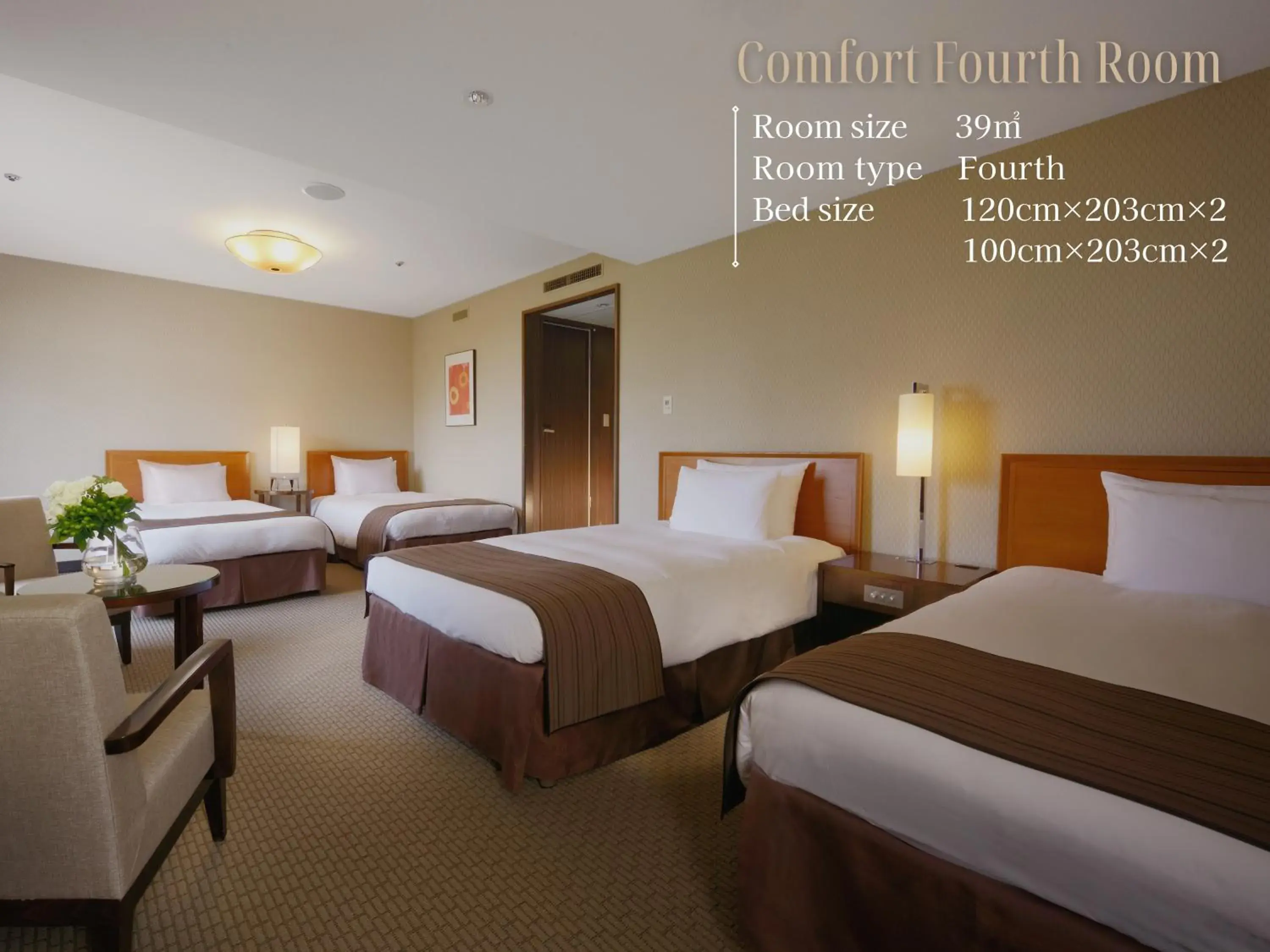 Comfort Fourth Room - Non Smoking in Nagoya Kanko Hotel Comfort Fourth Room - Non Smoking in Nagoya Kanko Hotel