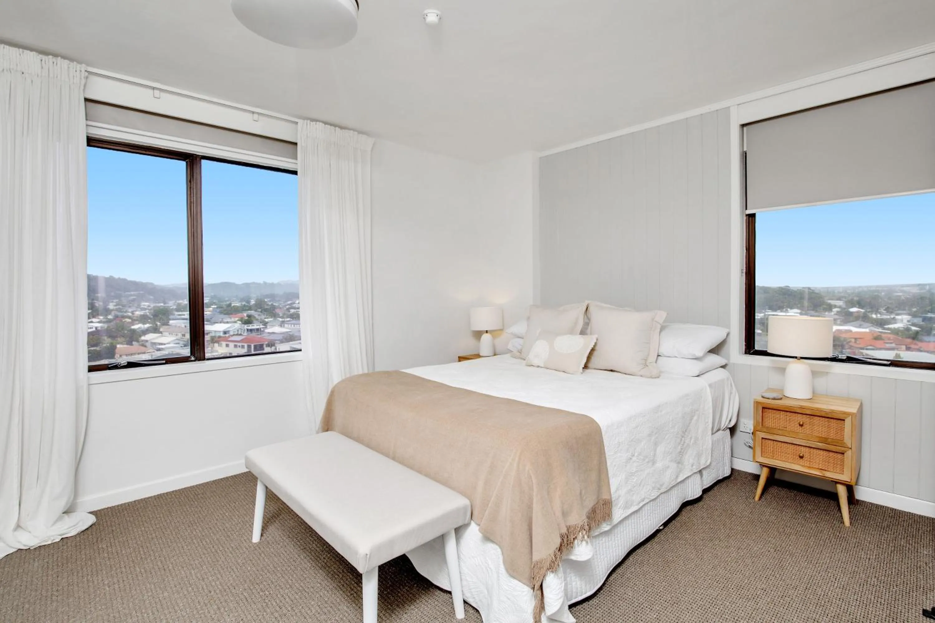 Bedroom, Bed in Horizons Holiday Apartments - OFFICIAL