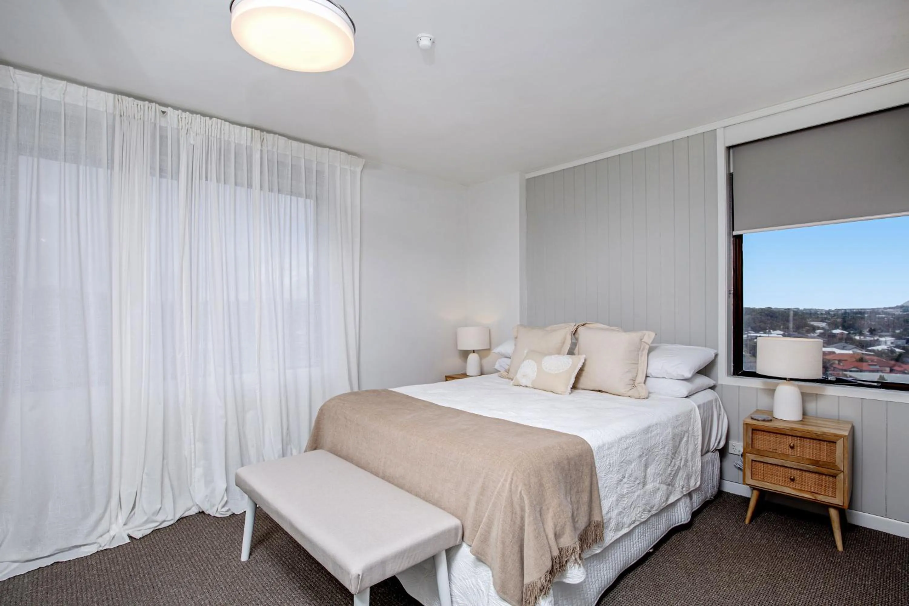 Bedroom, Bed in Horizons Holiday Apartments - OFFICIAL