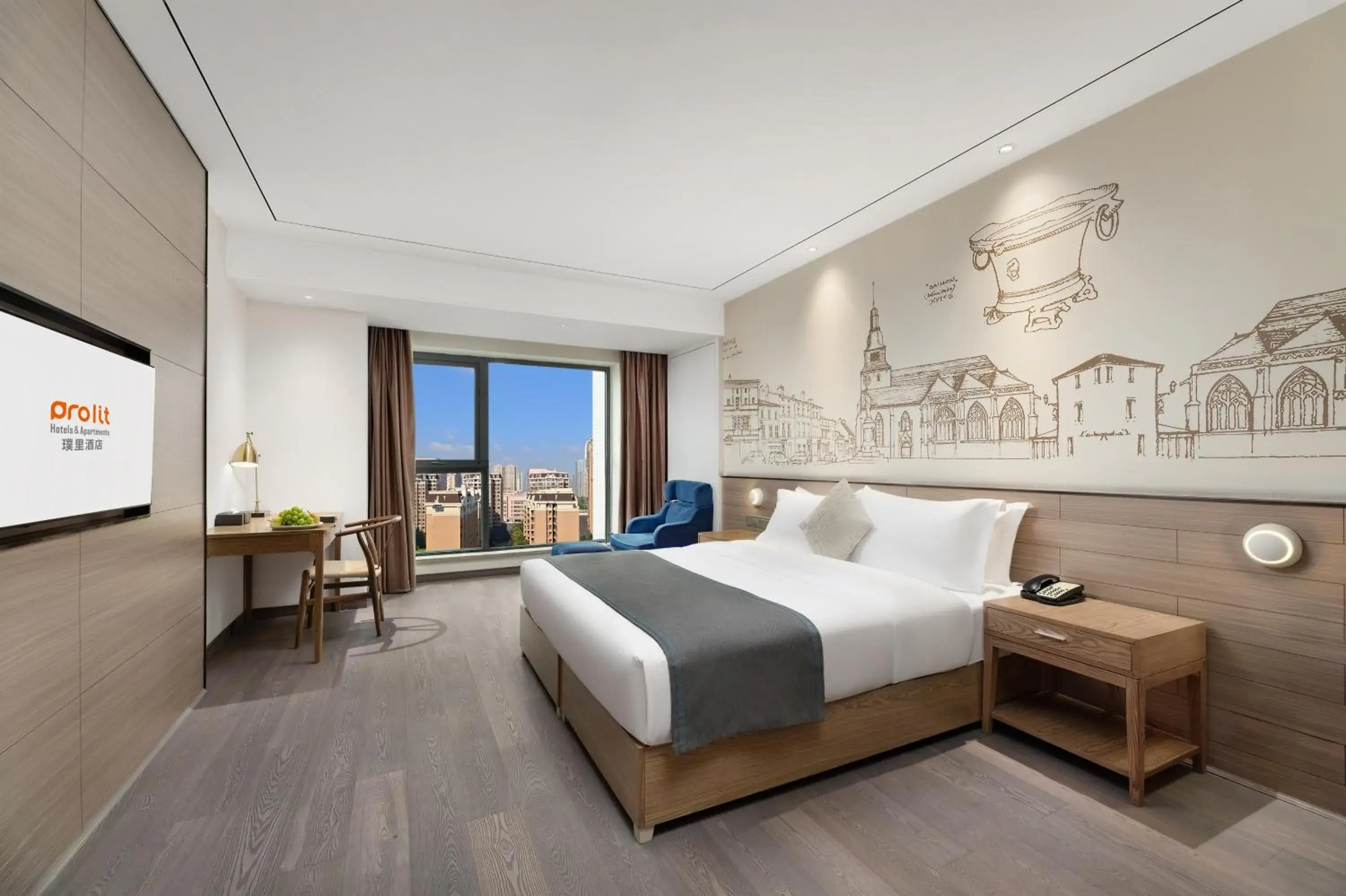 Superior Queen Room in Chengdu Prolit Hotel Superior Queen Room in Chengdu Prolit Hotel