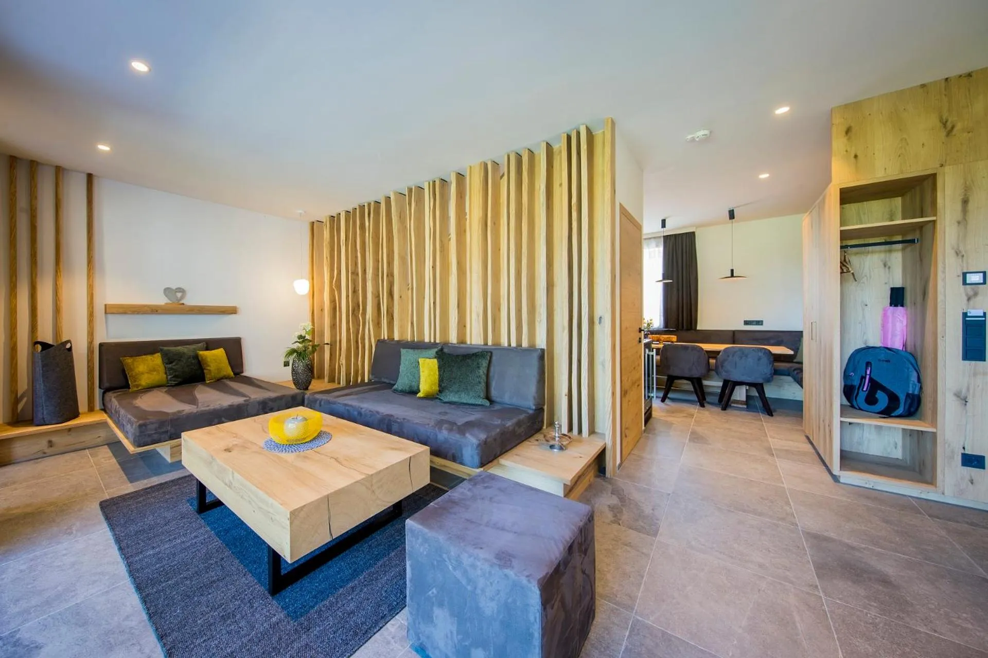 Living room in DAS Hintersee