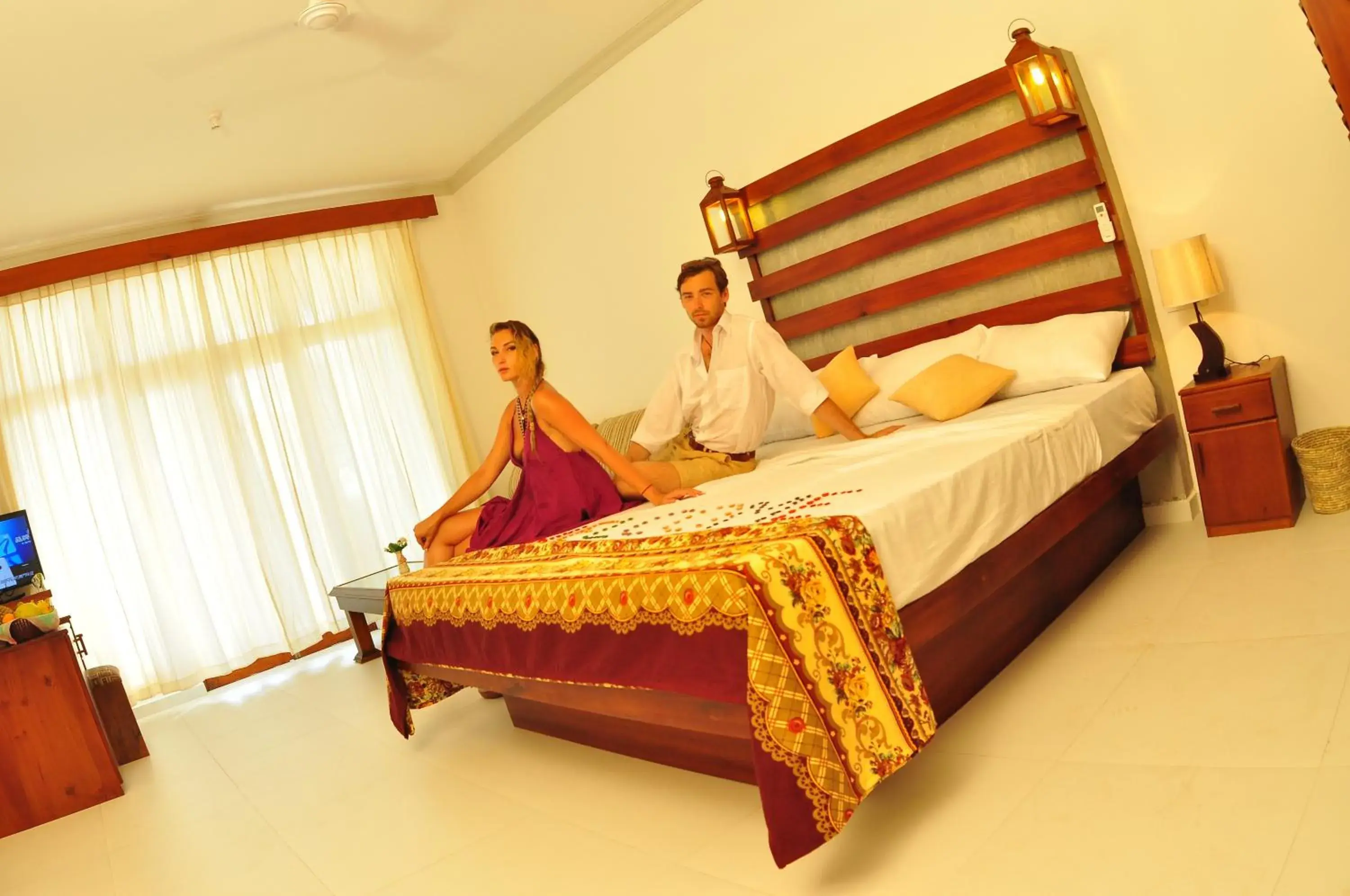 Deluxe Double Room with Balcony and Sea View - single occupancy in Oasey Beach Hotel Deluxe Double Room with Balcony and Sea View - single occupancy in Oasey Beach Hotel