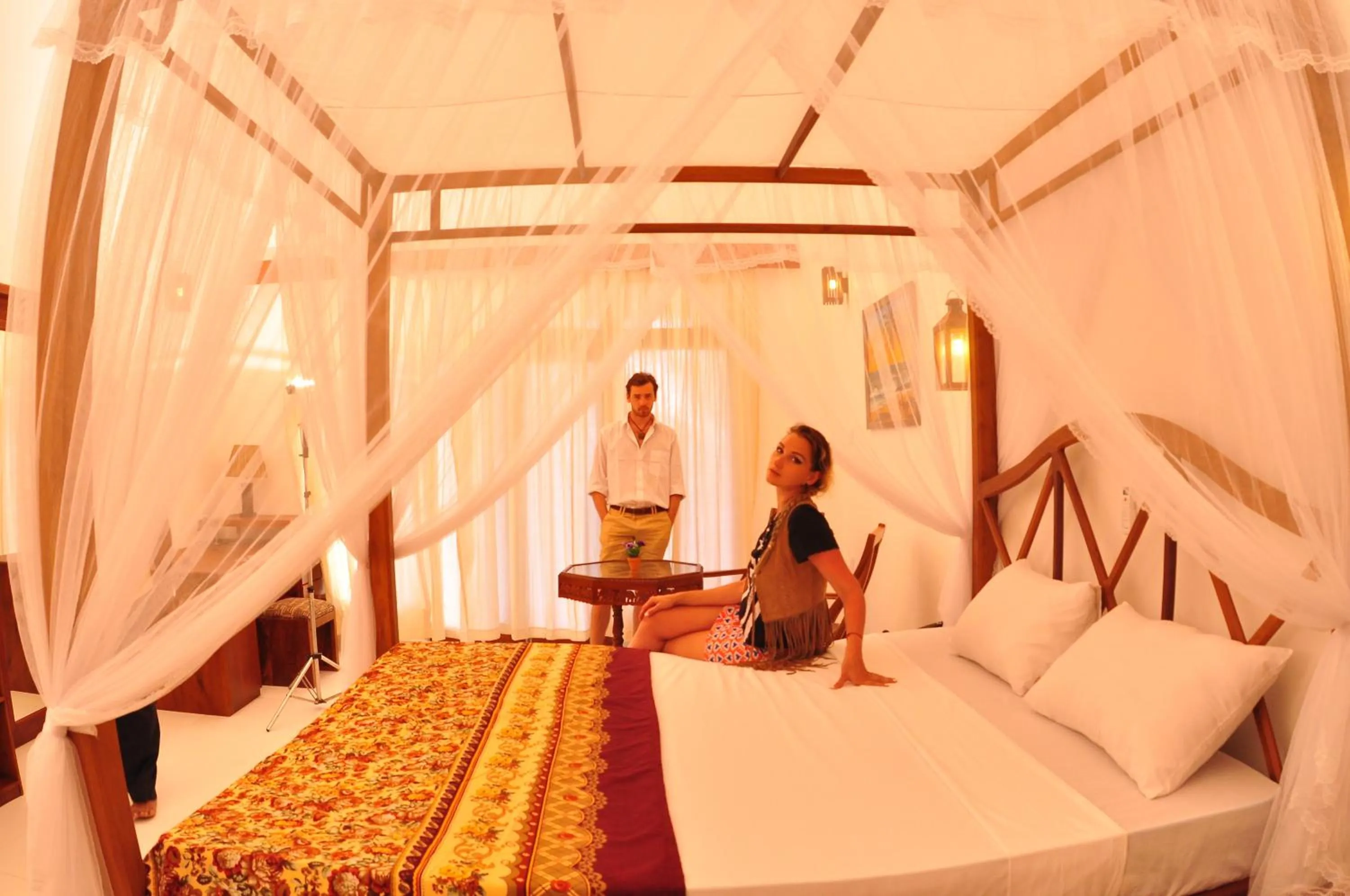 Bed in Oasey Beach Hotel