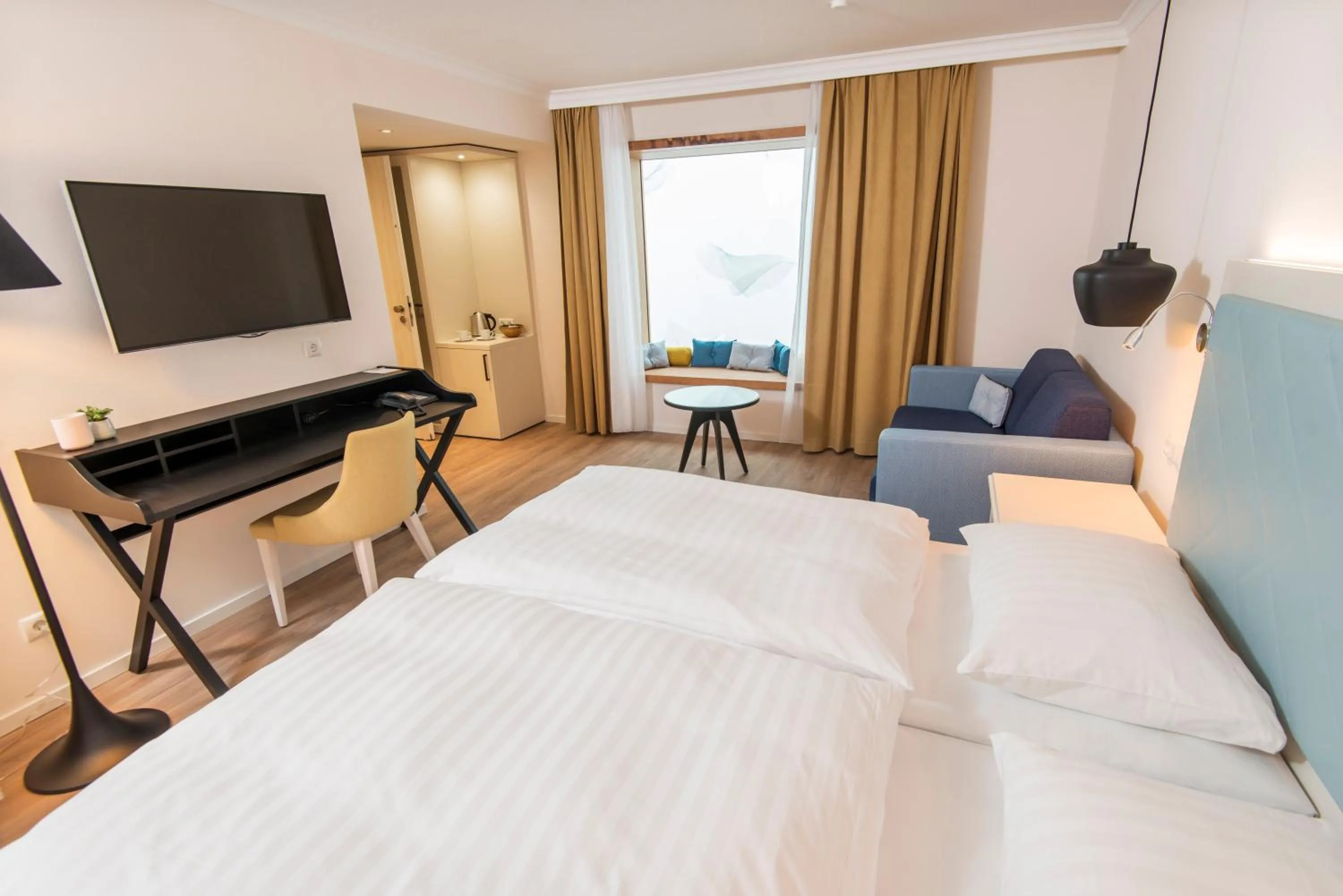 Photo of the whole room, Bed in Boutique-Hotel Zur alten Post