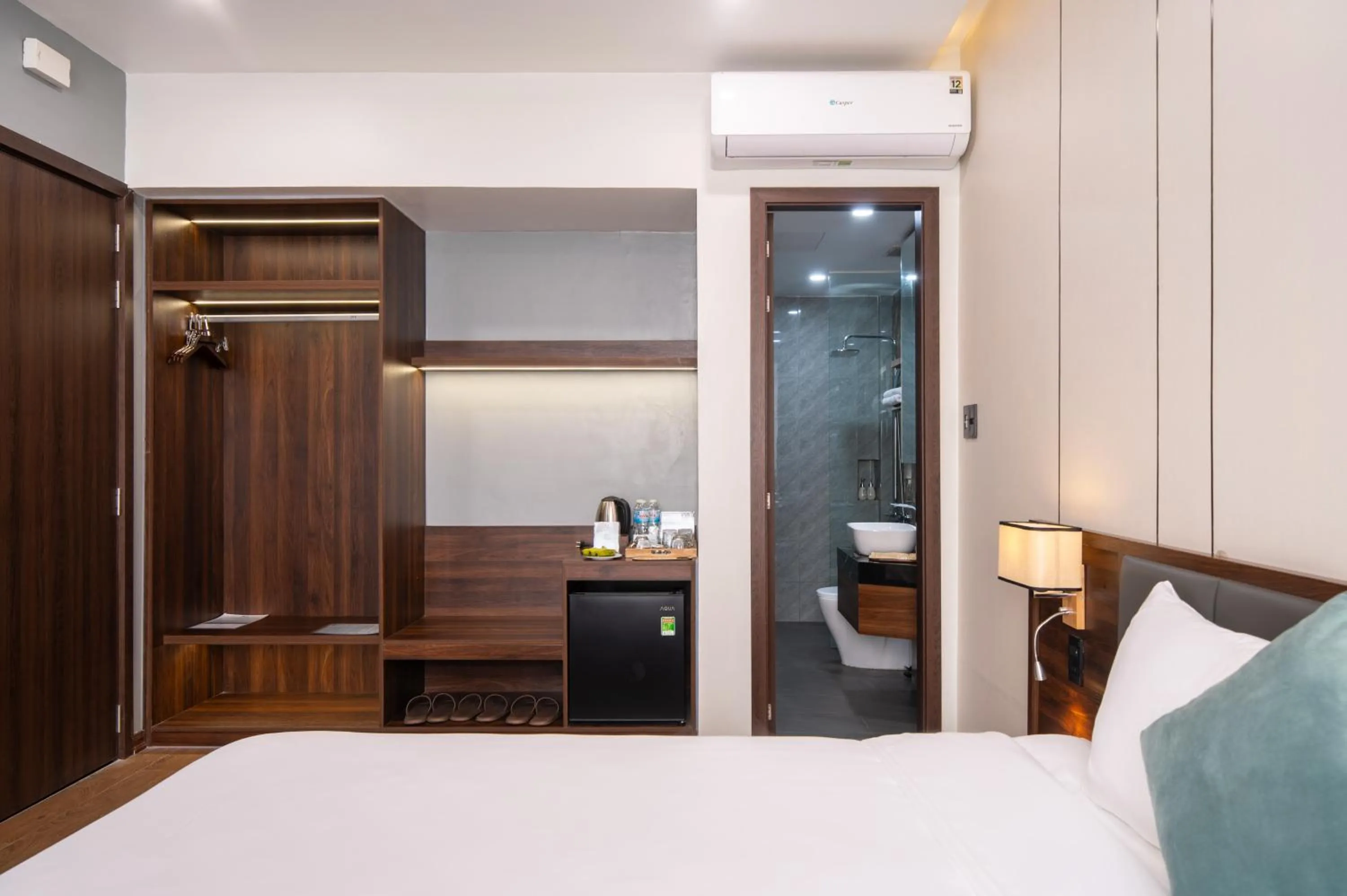 Bed in Eden Hue Hotel