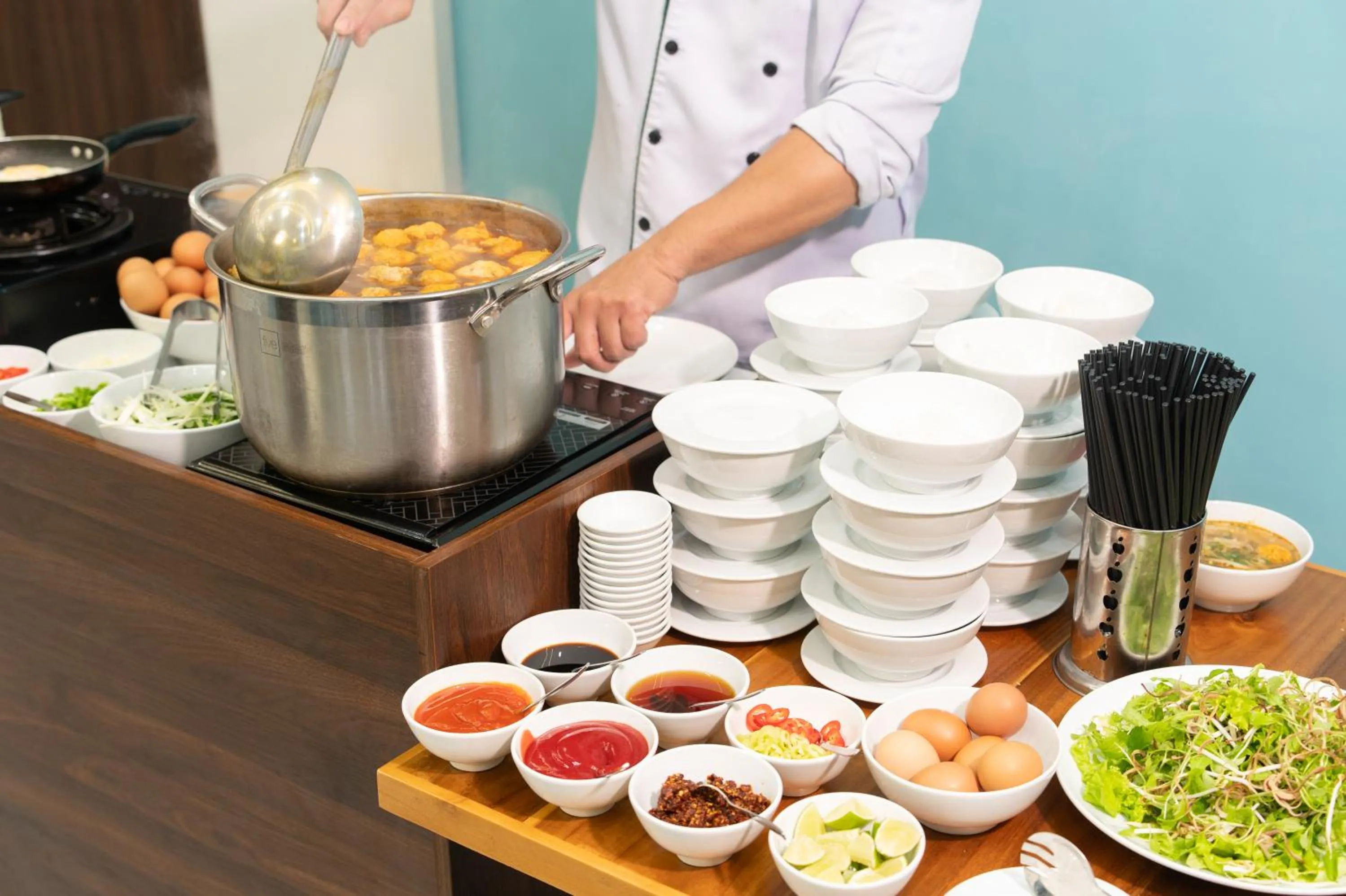 Food in Eden Hue Hotel