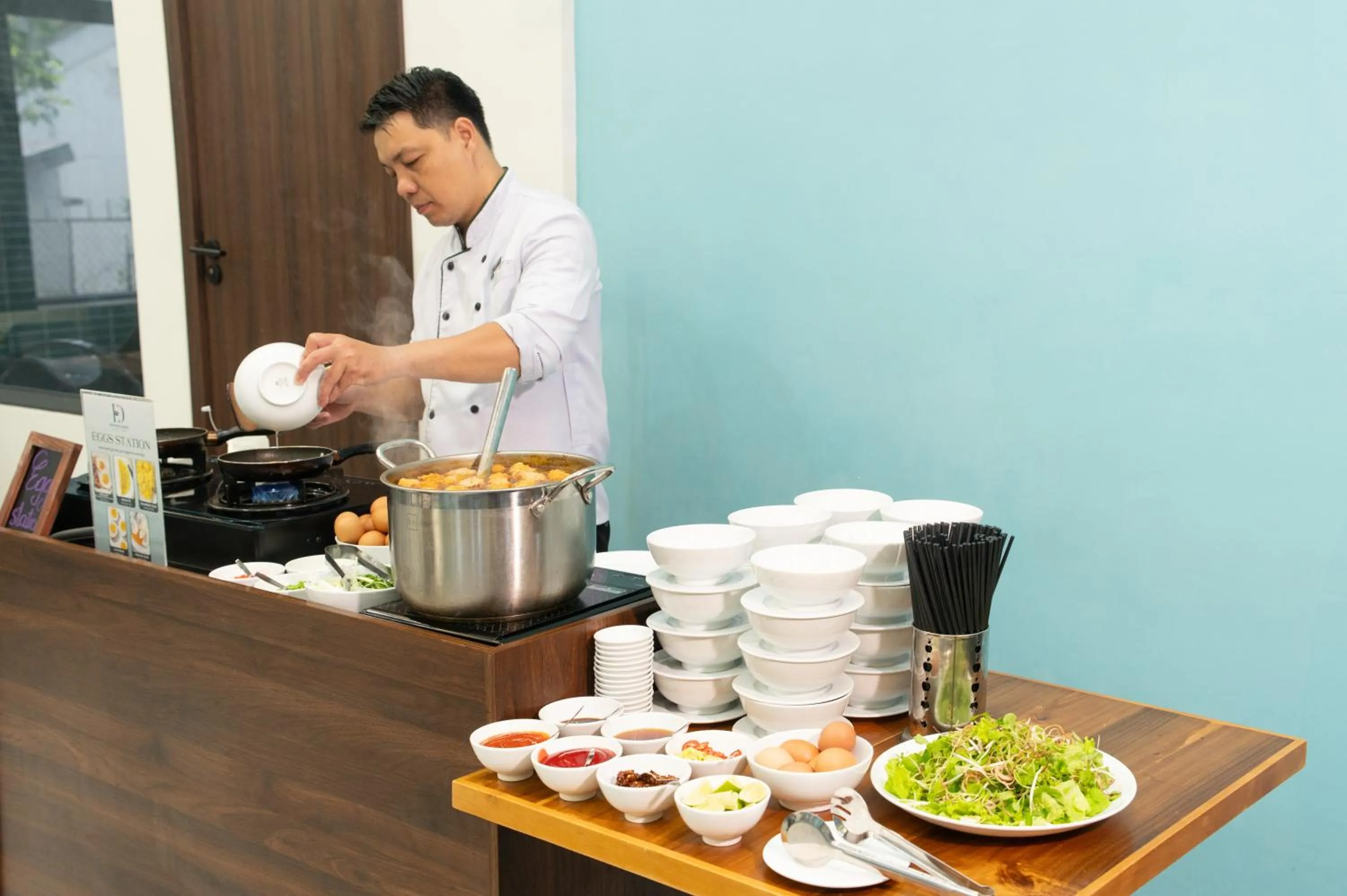 Food in Eden Hue Hotel